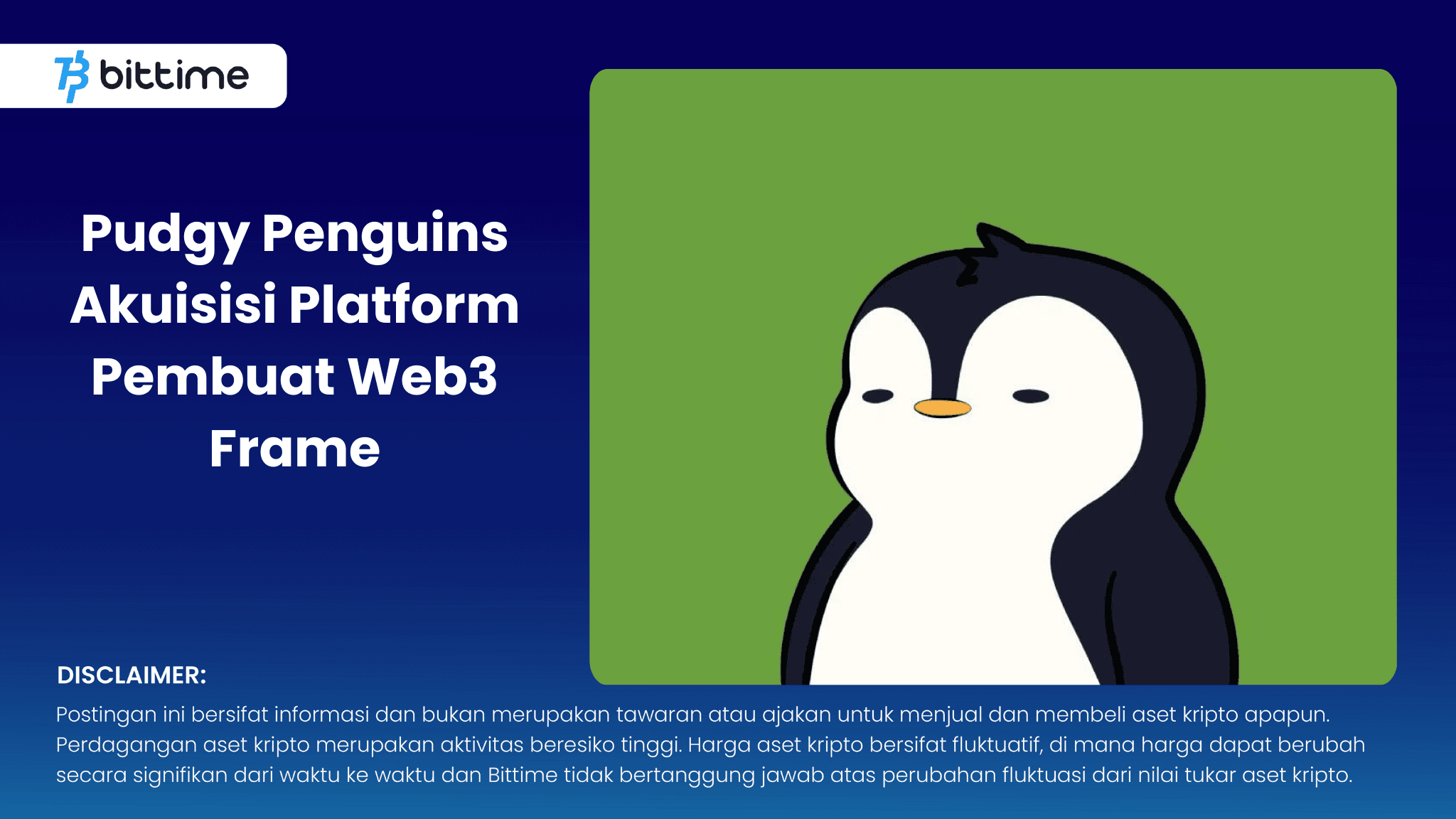 Pudgy Penguins Akuisisi Platform Pembuat Web3 Frame