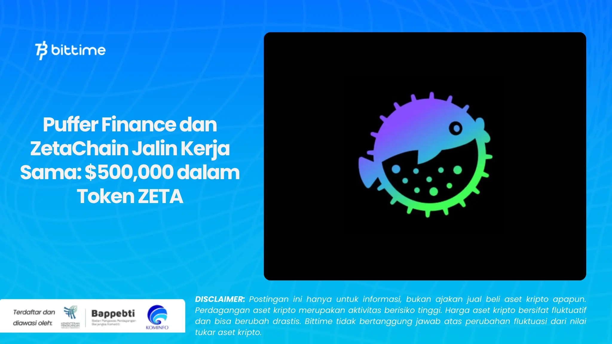 Puffer Finance dan ZetaChain Jalin Kerja Sama 500,000 dalam Token ZETA.webp