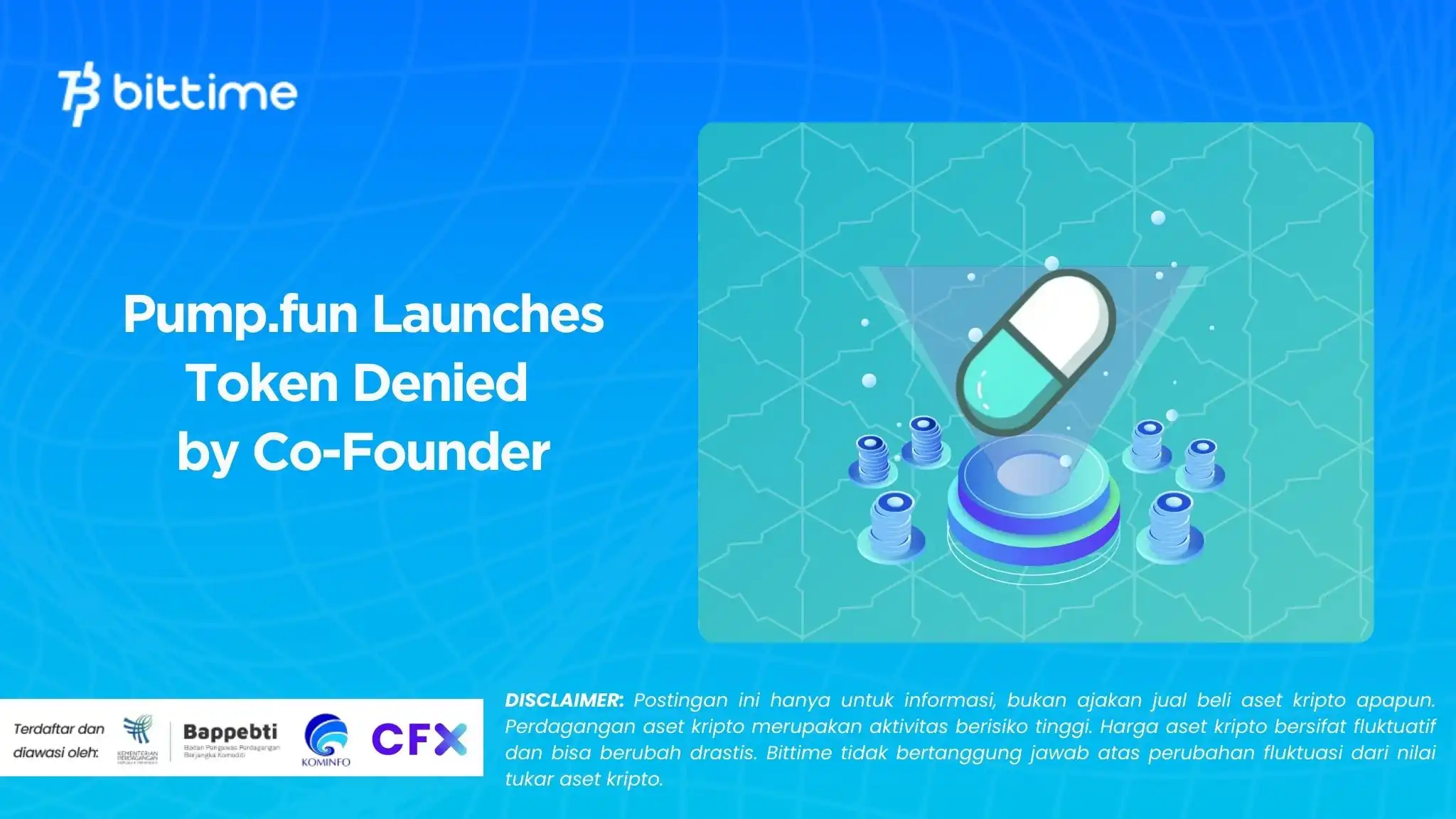Pump.fun Launches Token Denied by Co-Founder.webp