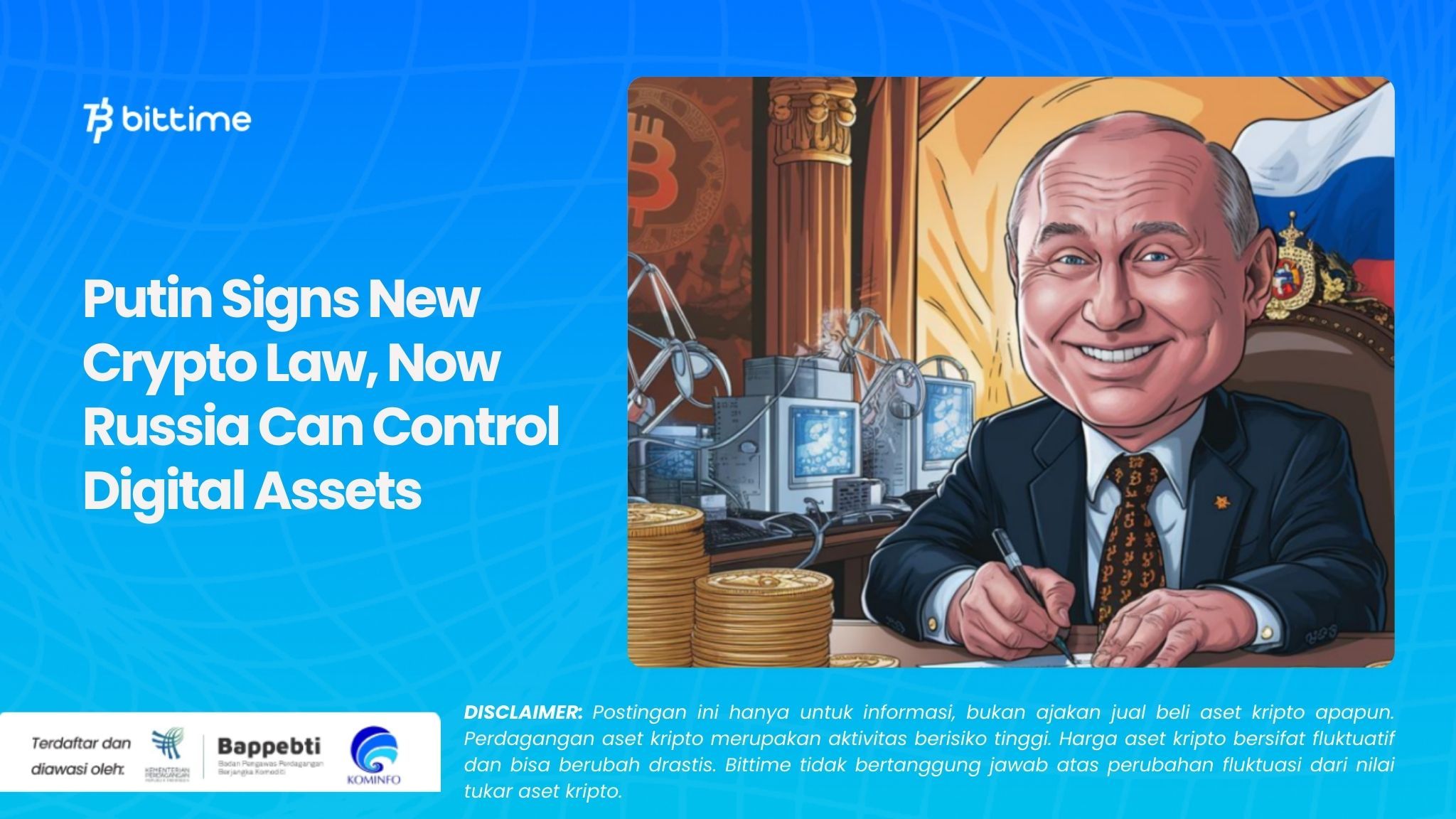 Putin Signs New Crypto Law