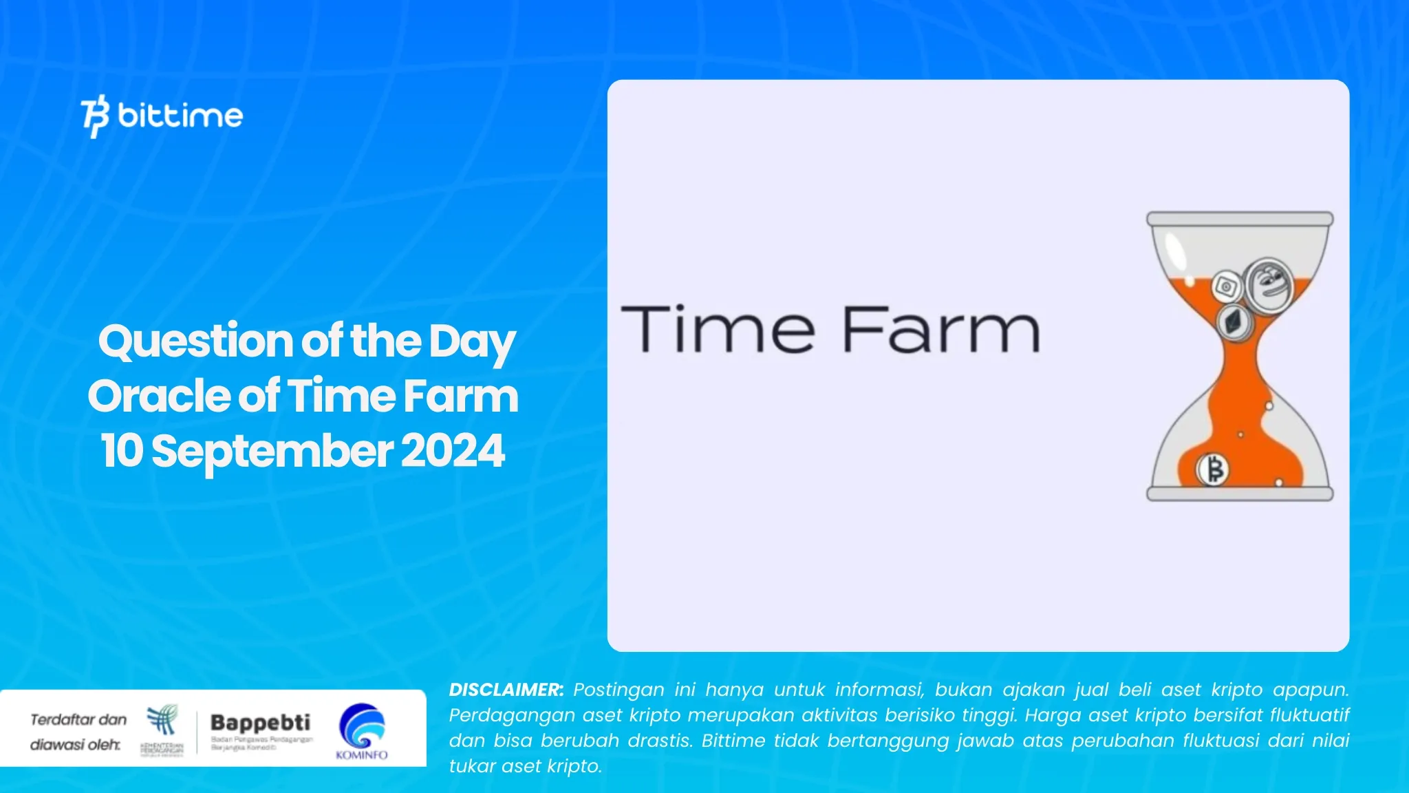 Question of the Day Oracle of Time Farm 10 September 2024