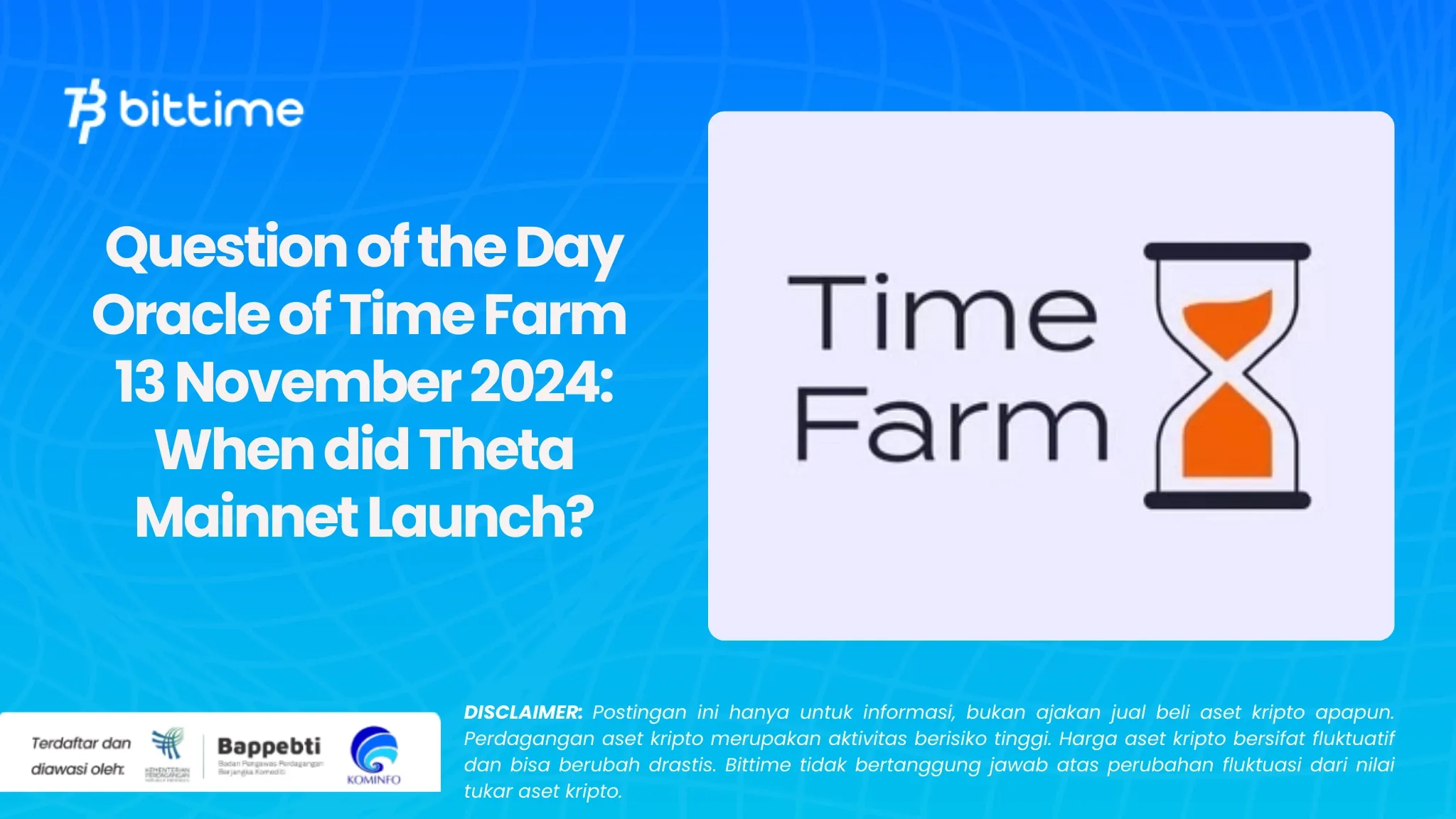 Question of the Day Oracle of Time Farm 13 November 2024