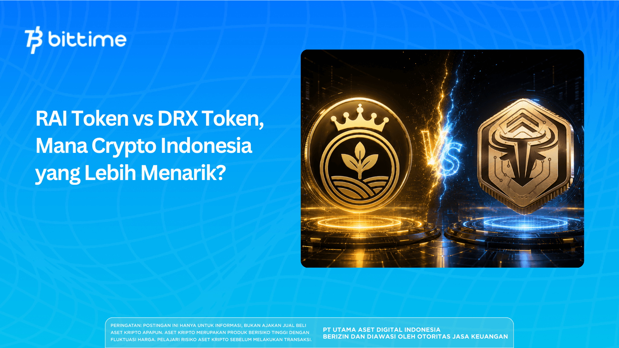 RAI Token vs DRX Token, Mana Crypto Indonesia yang Lebih Menarik?