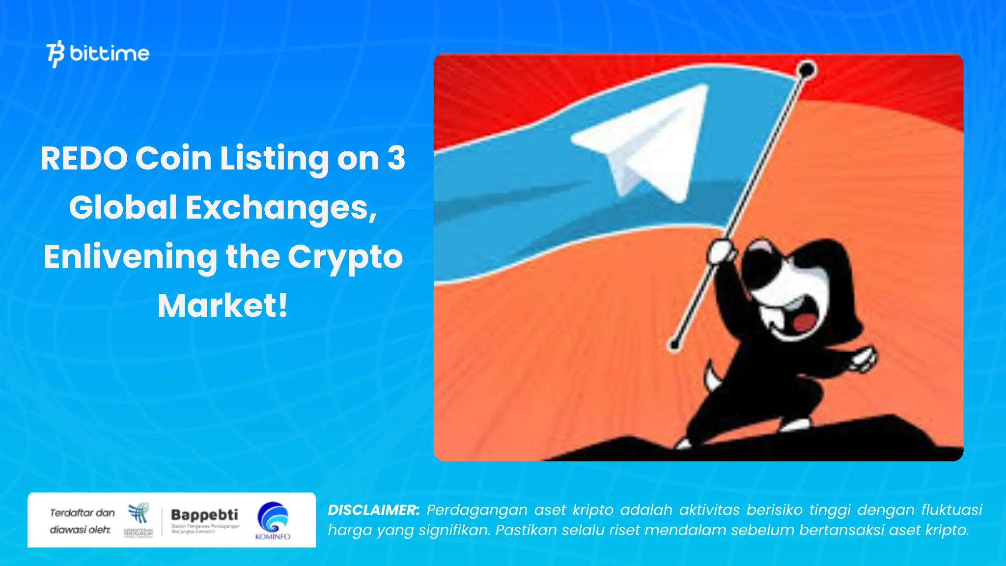 REDO Coin Listing di 3 Exchange Global - Bittime (2).webp