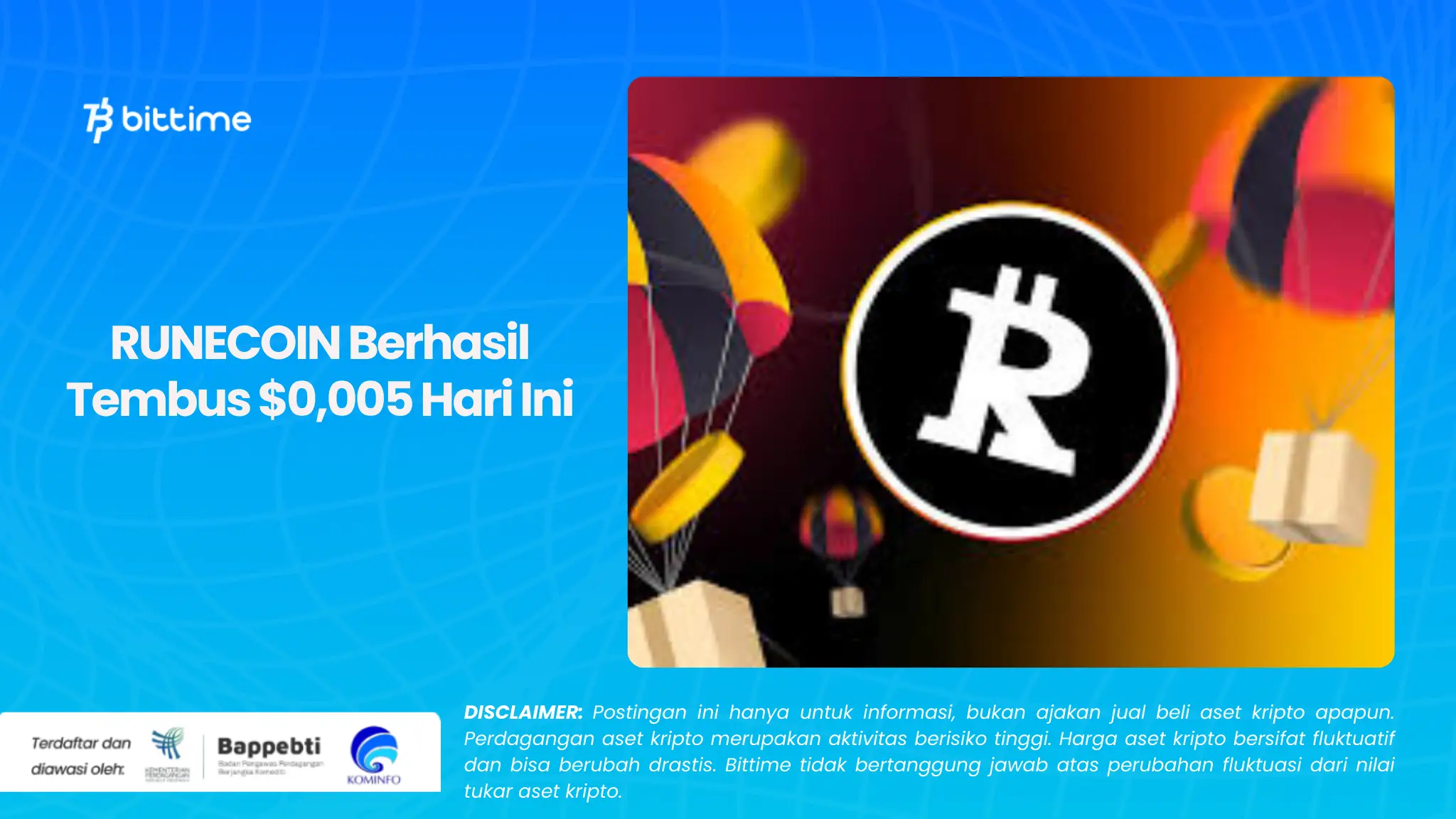 RUNECOIN Berhasil Tembus $0,005 Hari Ini