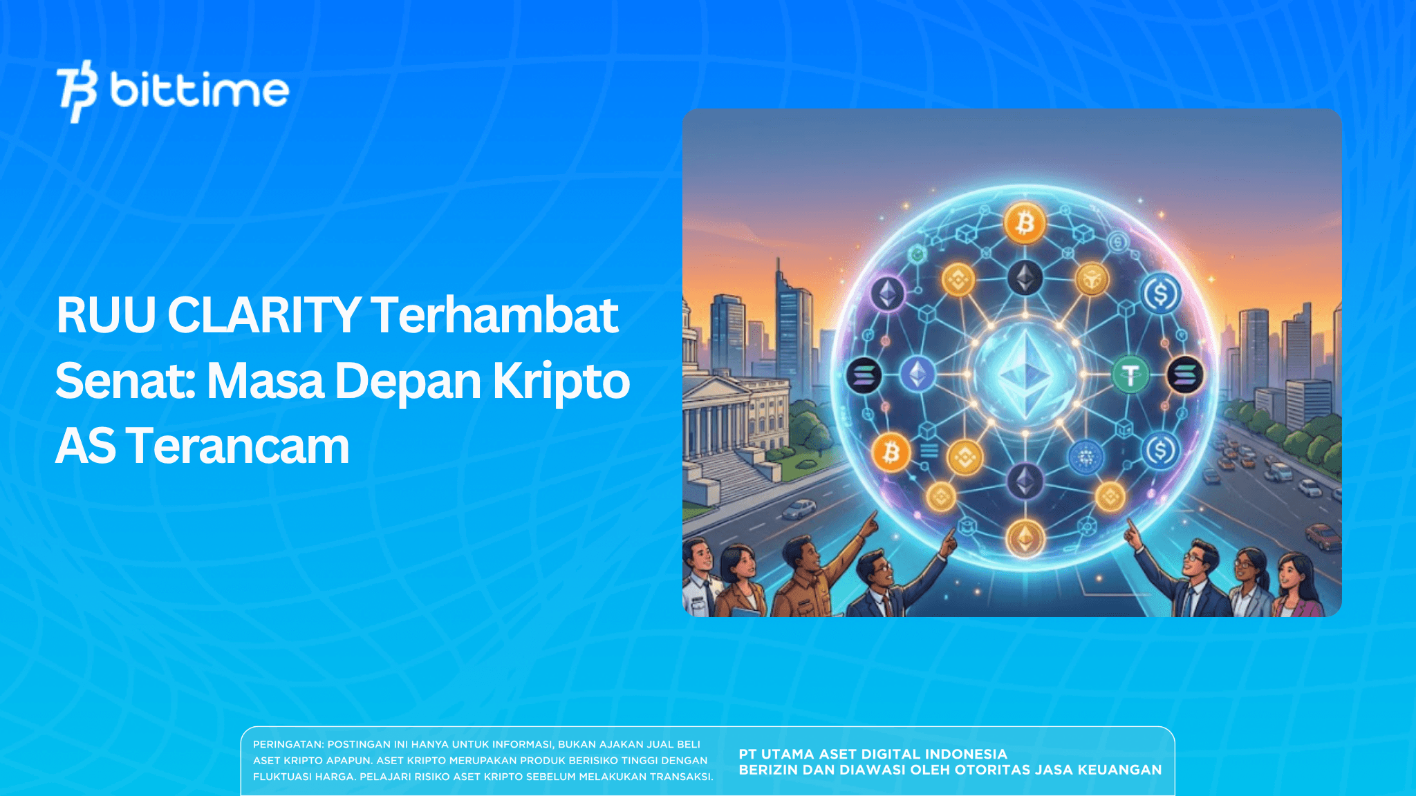 RUU CLARITY Terhambat Senat: Masa Depan Kripto AS Terancam