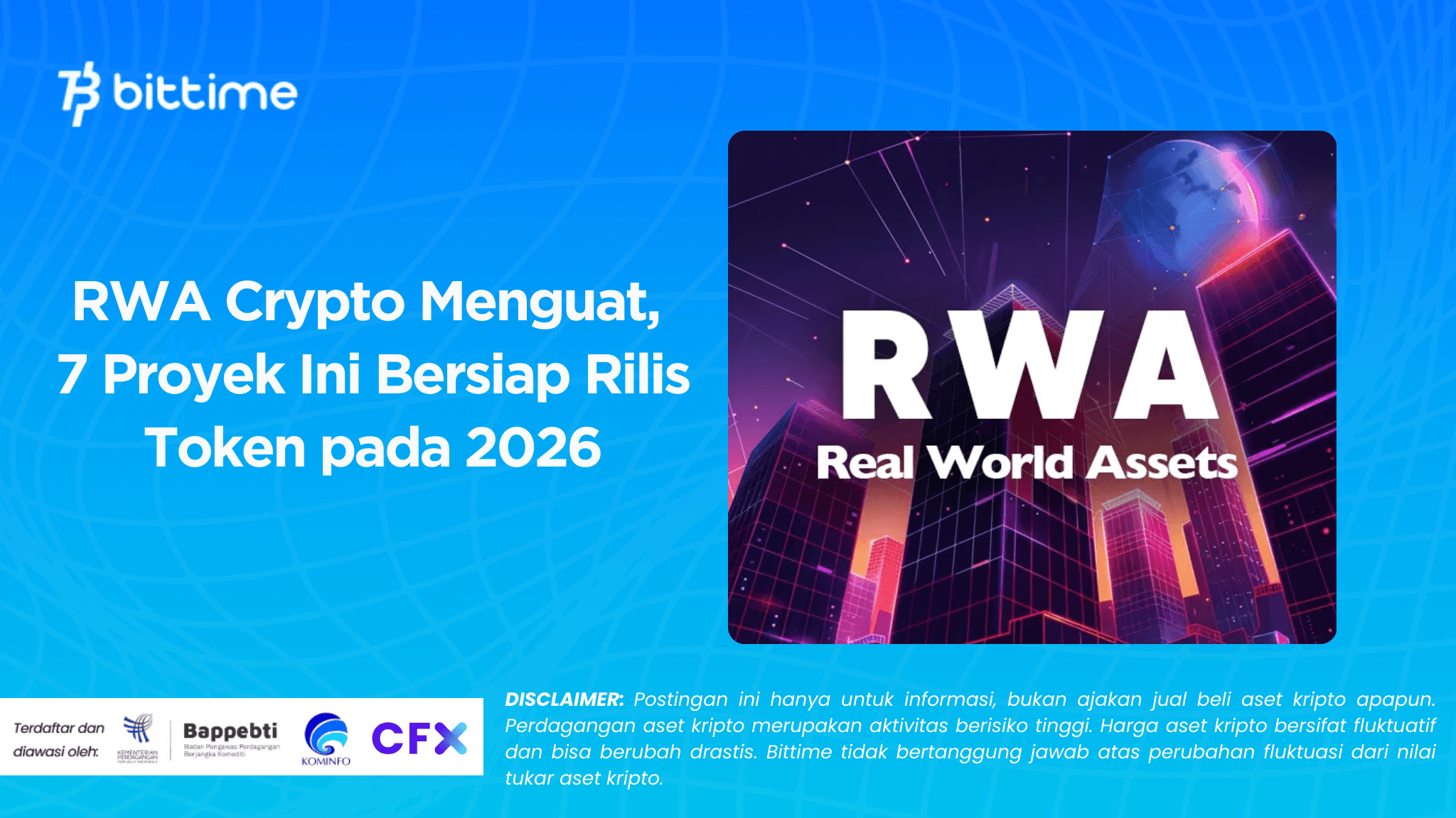 RWA Crypto is Gaining Strength, These 7 Projects Are Preparing to Release Tokens in 2026