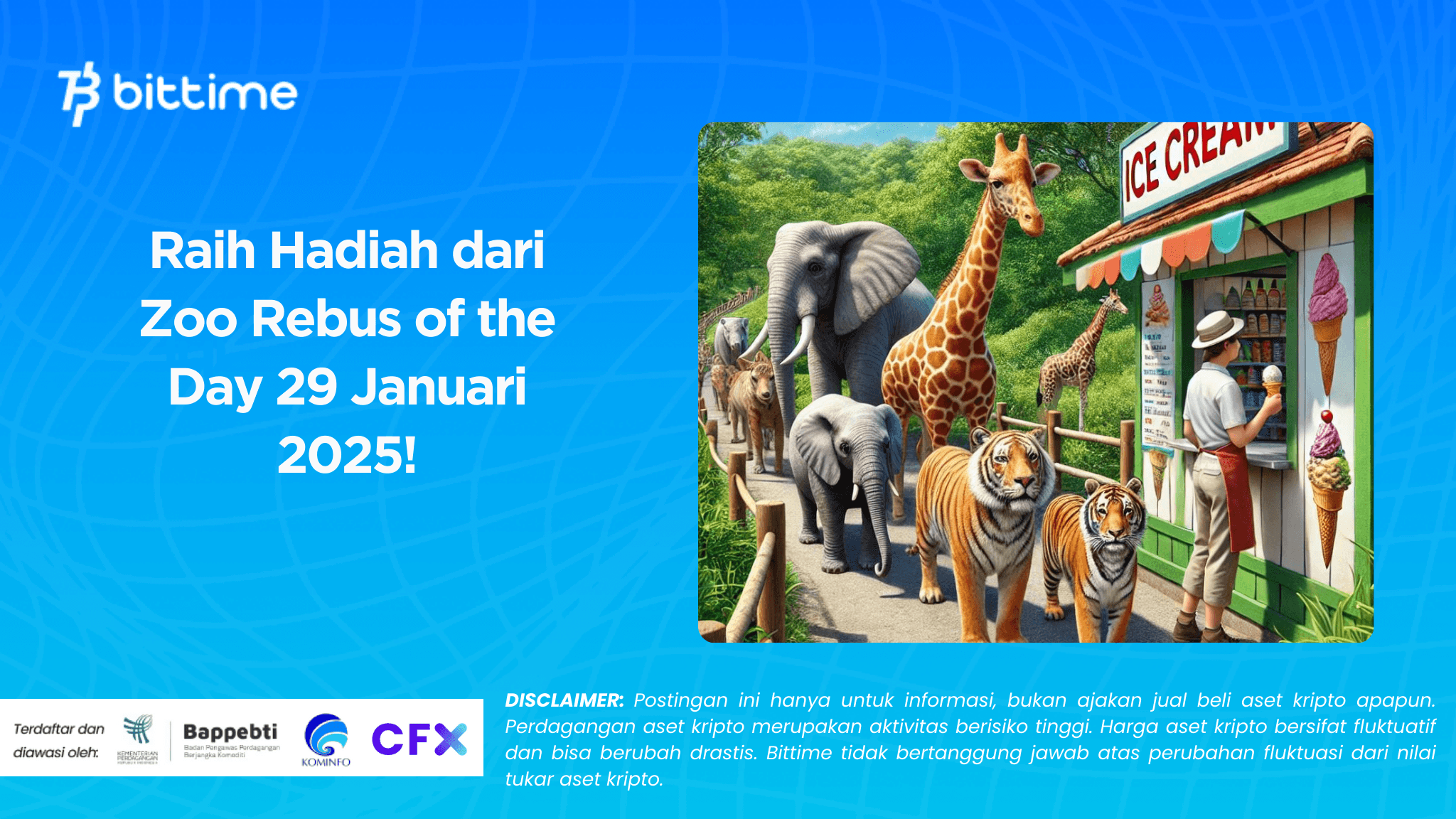 Raih Hadiah dari Zoo Rebus of the Day 29 Januari 2025!