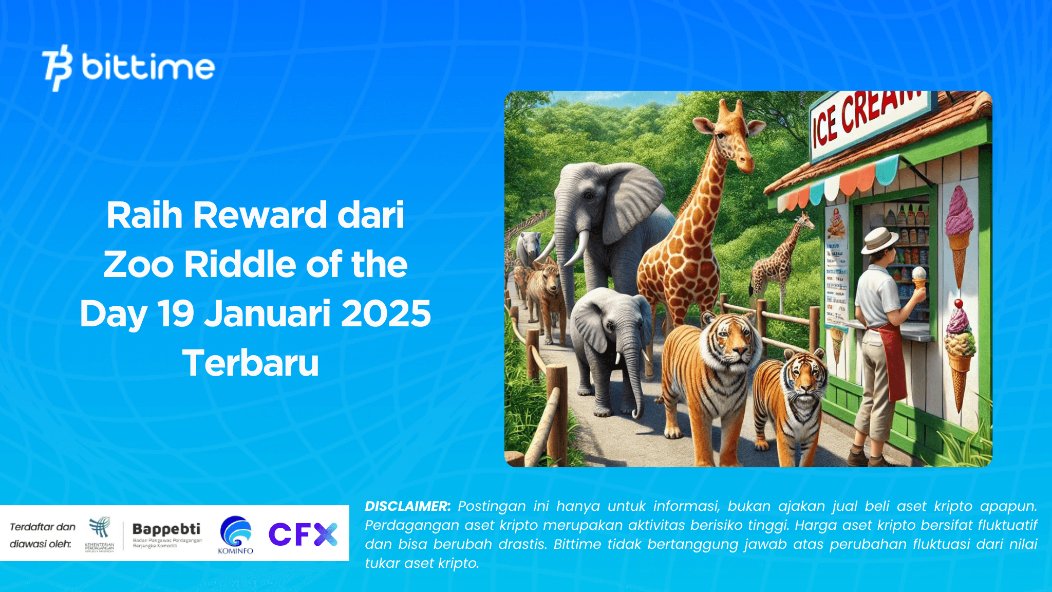 Raih Reward dari Zoo Riddle of the Day 19 Januari 2025 Terbaru 