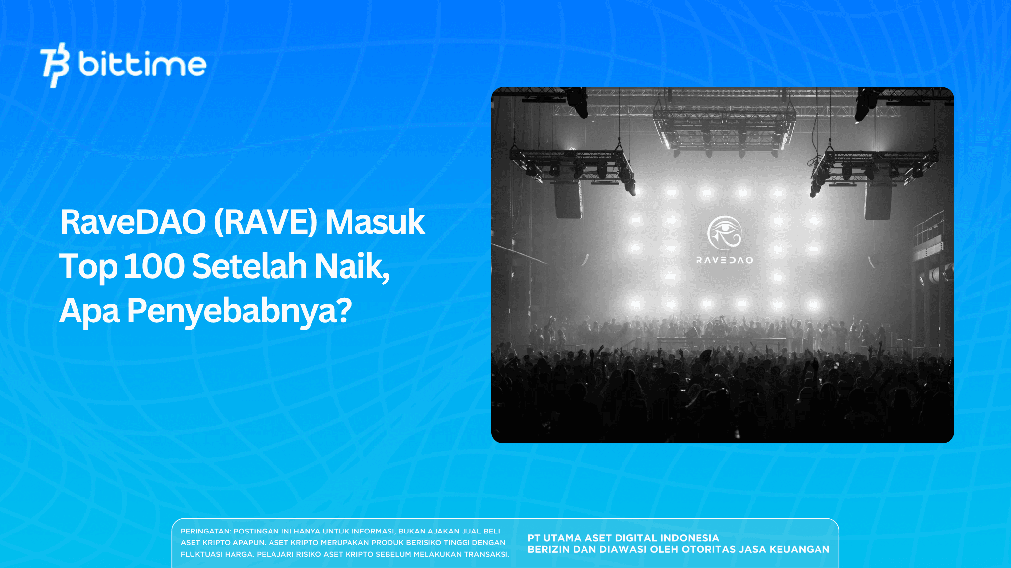 RaveDAO (RAVE) Masuk Top 100 Setelah Naik, Apa Penyebabnya?