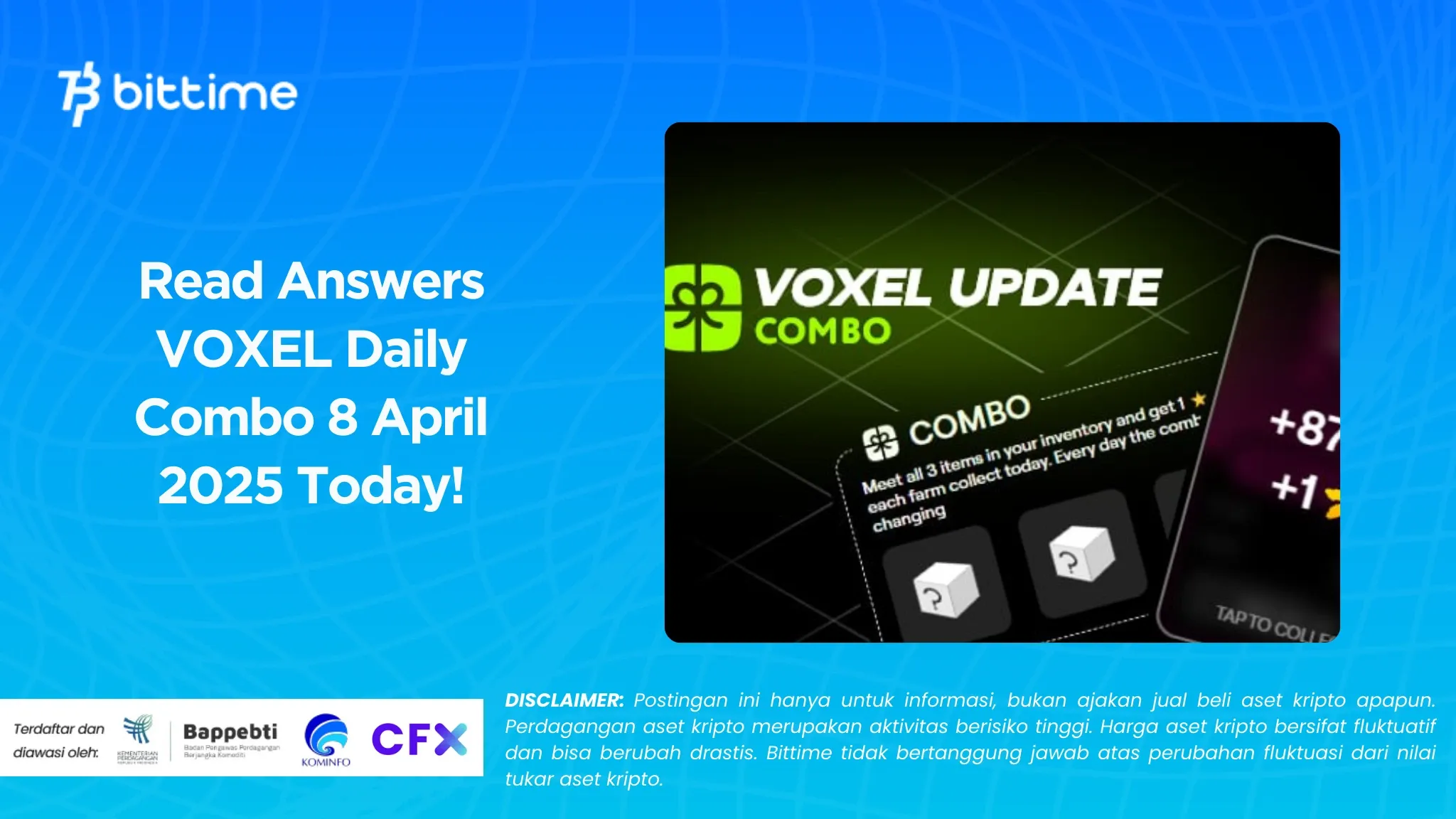 Read Answers VOXEL Daily Combo 8 April 2025 Today!.webp