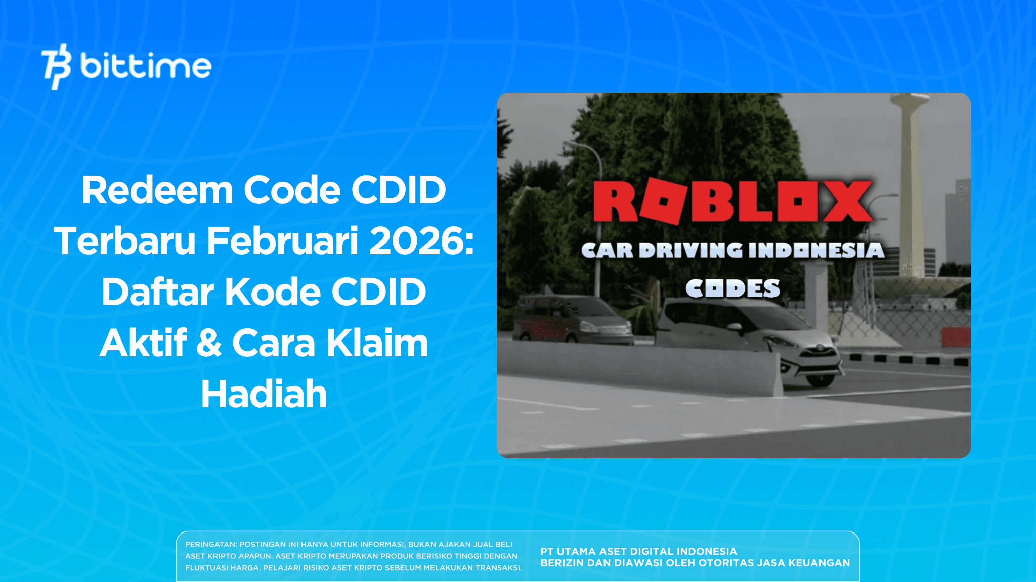 Redeem Code CDID Terbaru Februari 2026: Daftar Kode CDID Aktif & Cara Klaim Hadiah