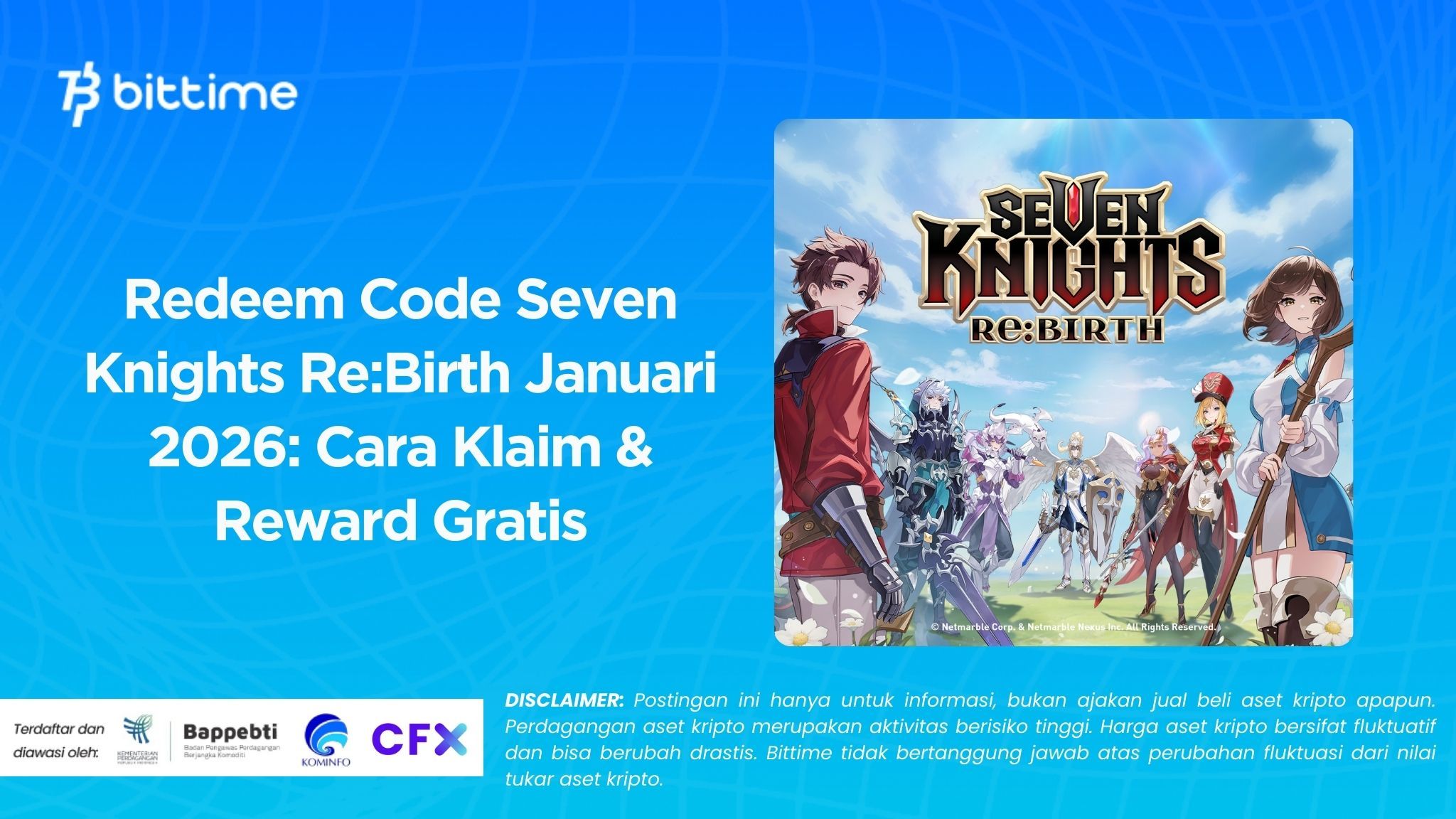 Redeem Code Seven Knights Re:Birth Januari 2026: Cara Klaim & Reward Gratis