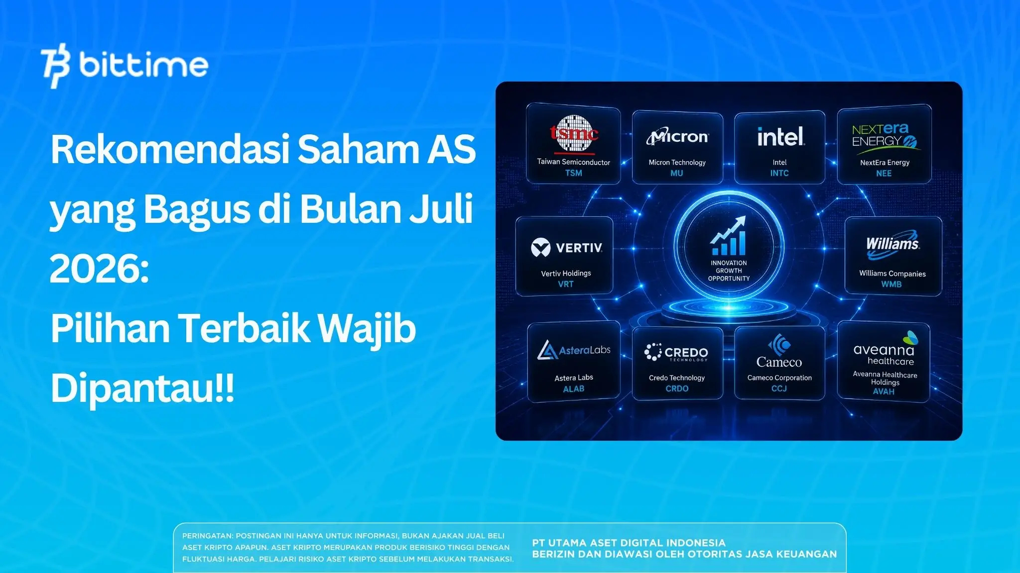 Rekomendasi Saham AS yang Bagus di Bulan Juli 2026