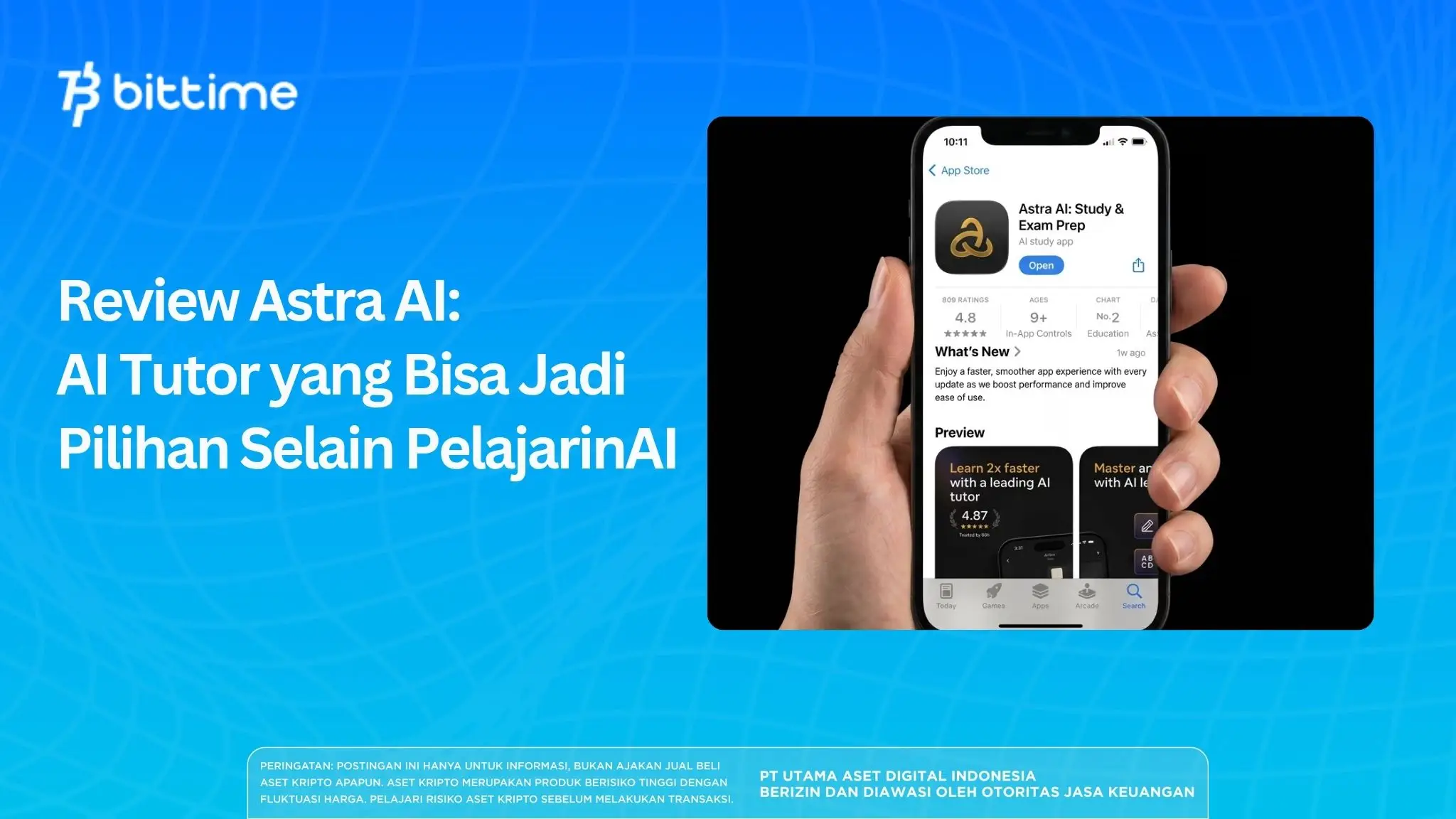 Review Astra AI: AI Tutor Selain PelajarinAI