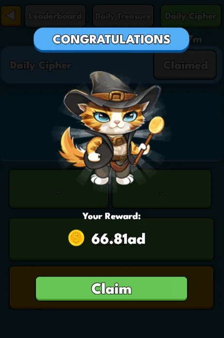 Reward Cat Gold Miner Daily Cipher 18 September 2024.webp