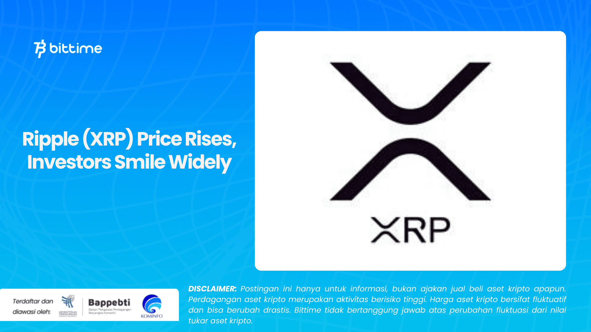 Ripple (XRP) Price Rises, Investors Smile Widely.png