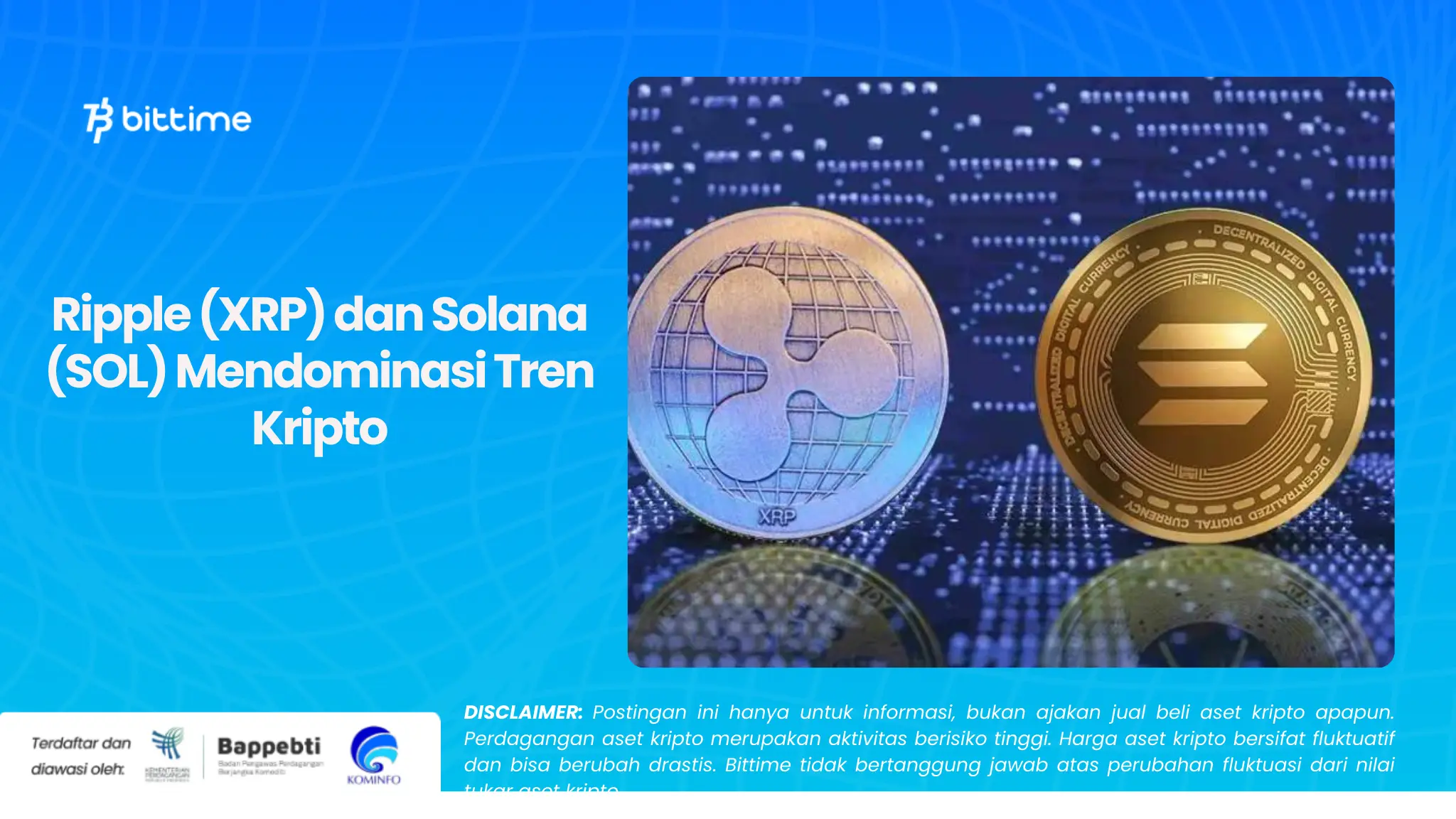 Ripple (XRP) dan Solana (SOL) Mendominasi Tren Kripto.webp