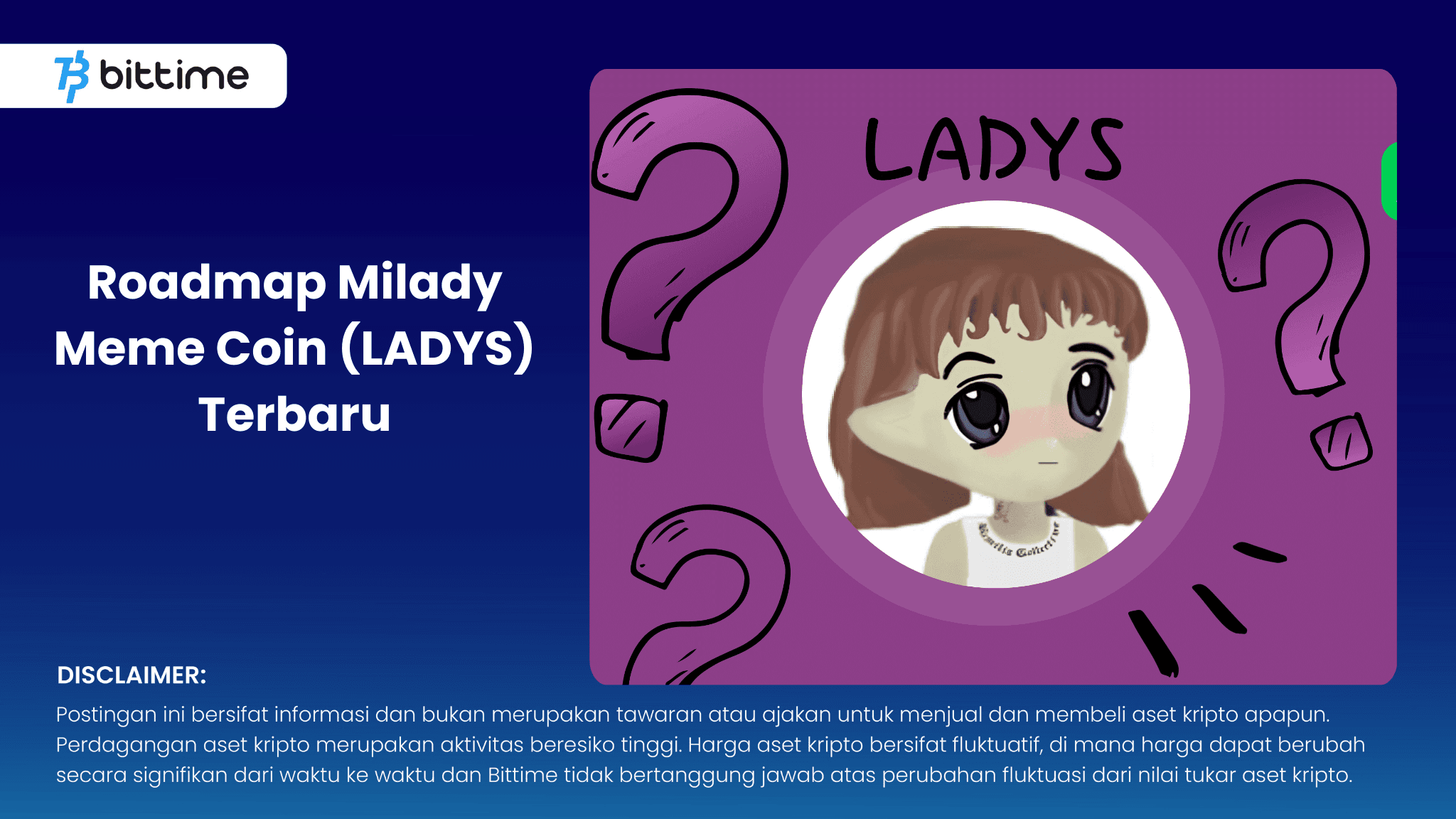Roadmap Milady Meme Coin (LADYS) Terbaru