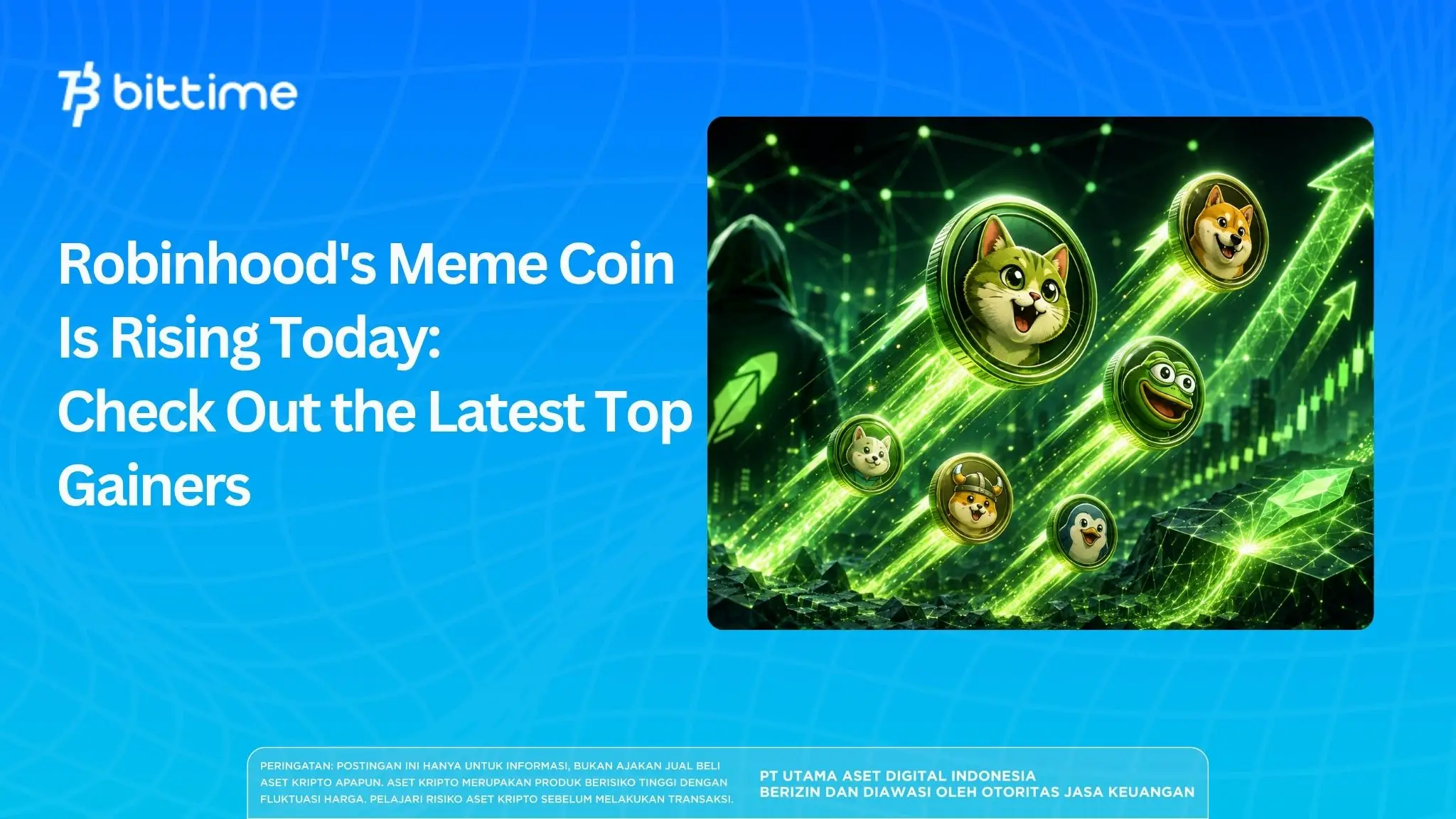 Robinhood's Meme Coin Is Rising Today