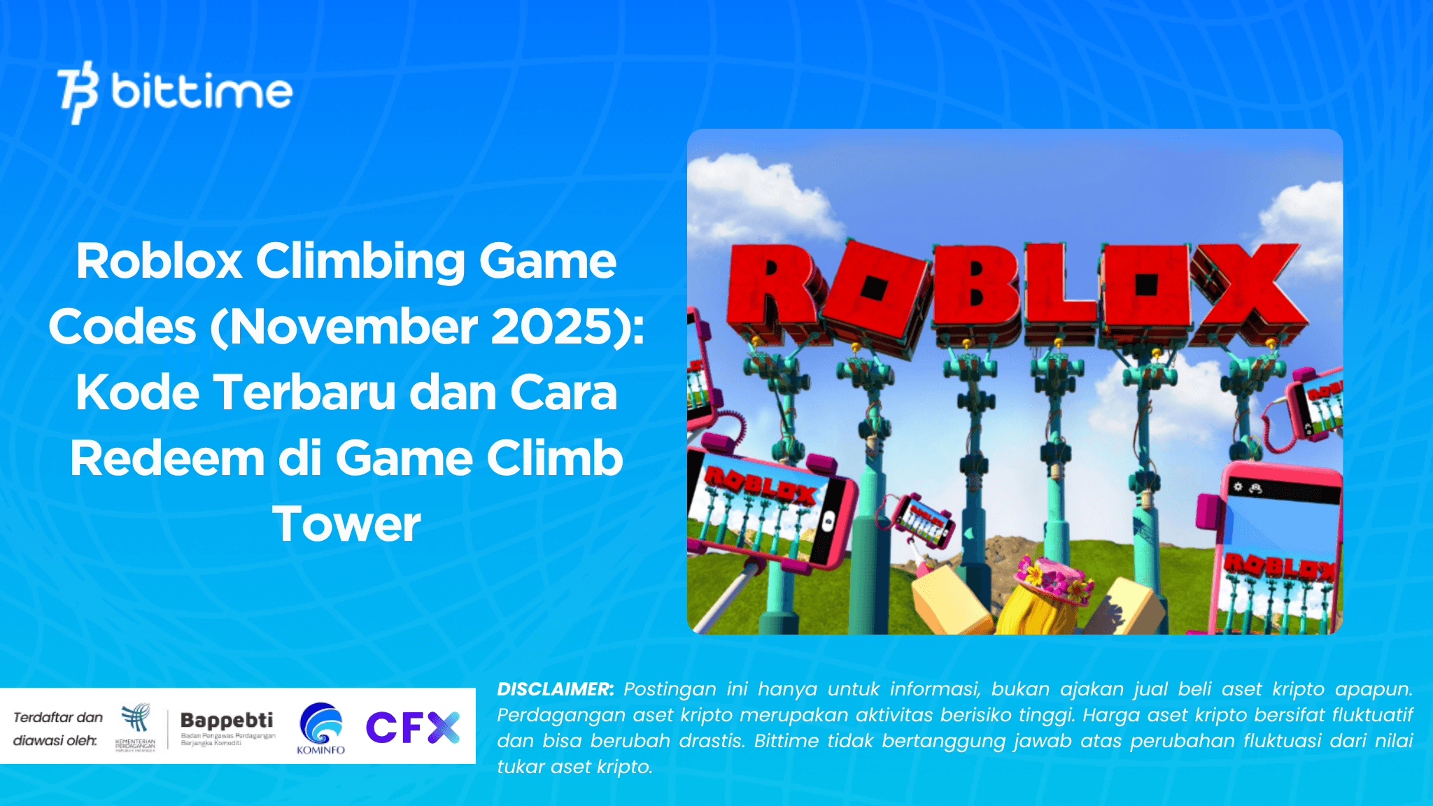 Roblox Climbing Game Codes (November 2025): Kode Terbaru dan Cara Redeem di Game Climb Tower