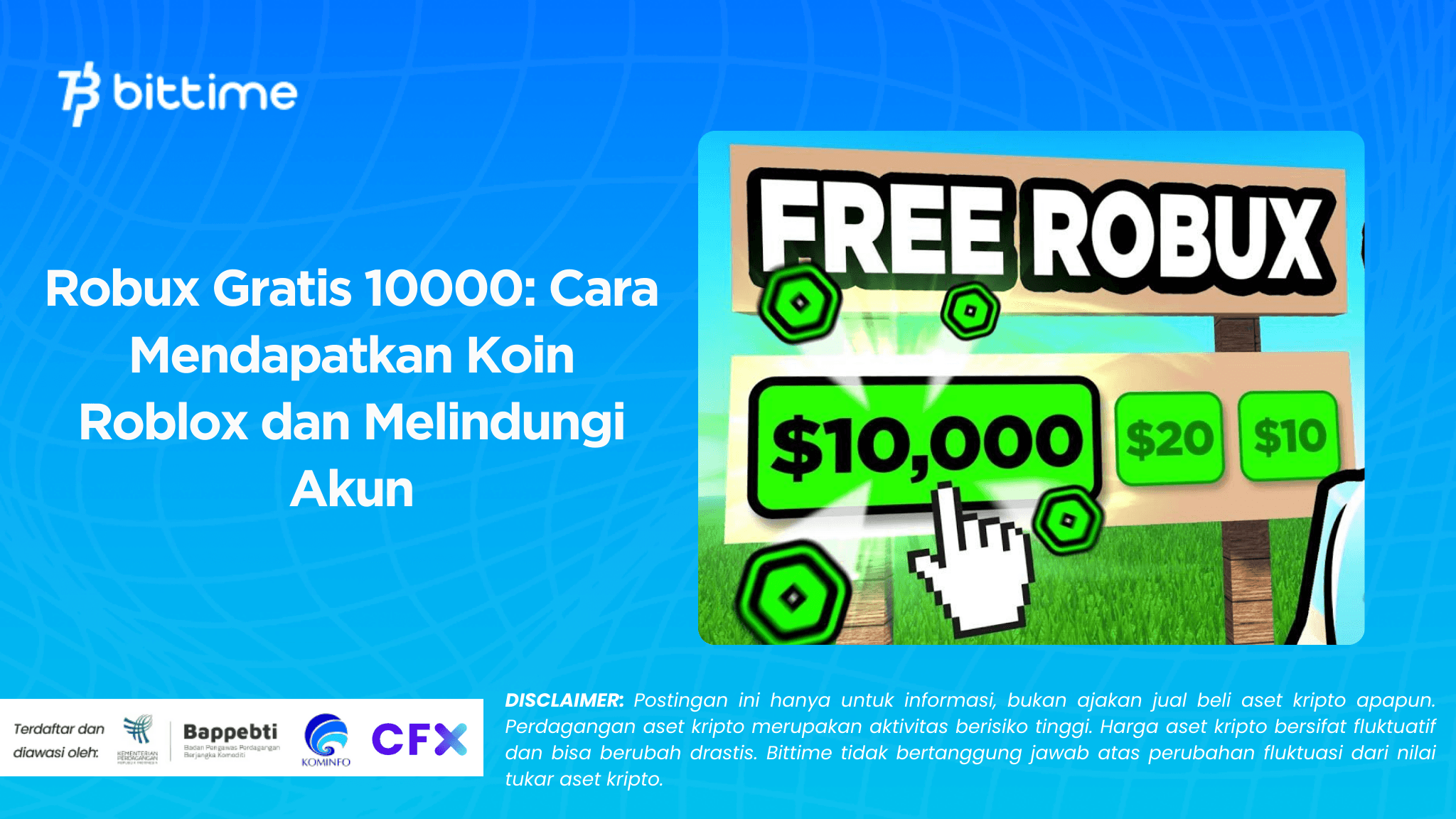 Robux Gratis 10000: Cara Mendapatkan Koin Roblox dan Melindungi Akun