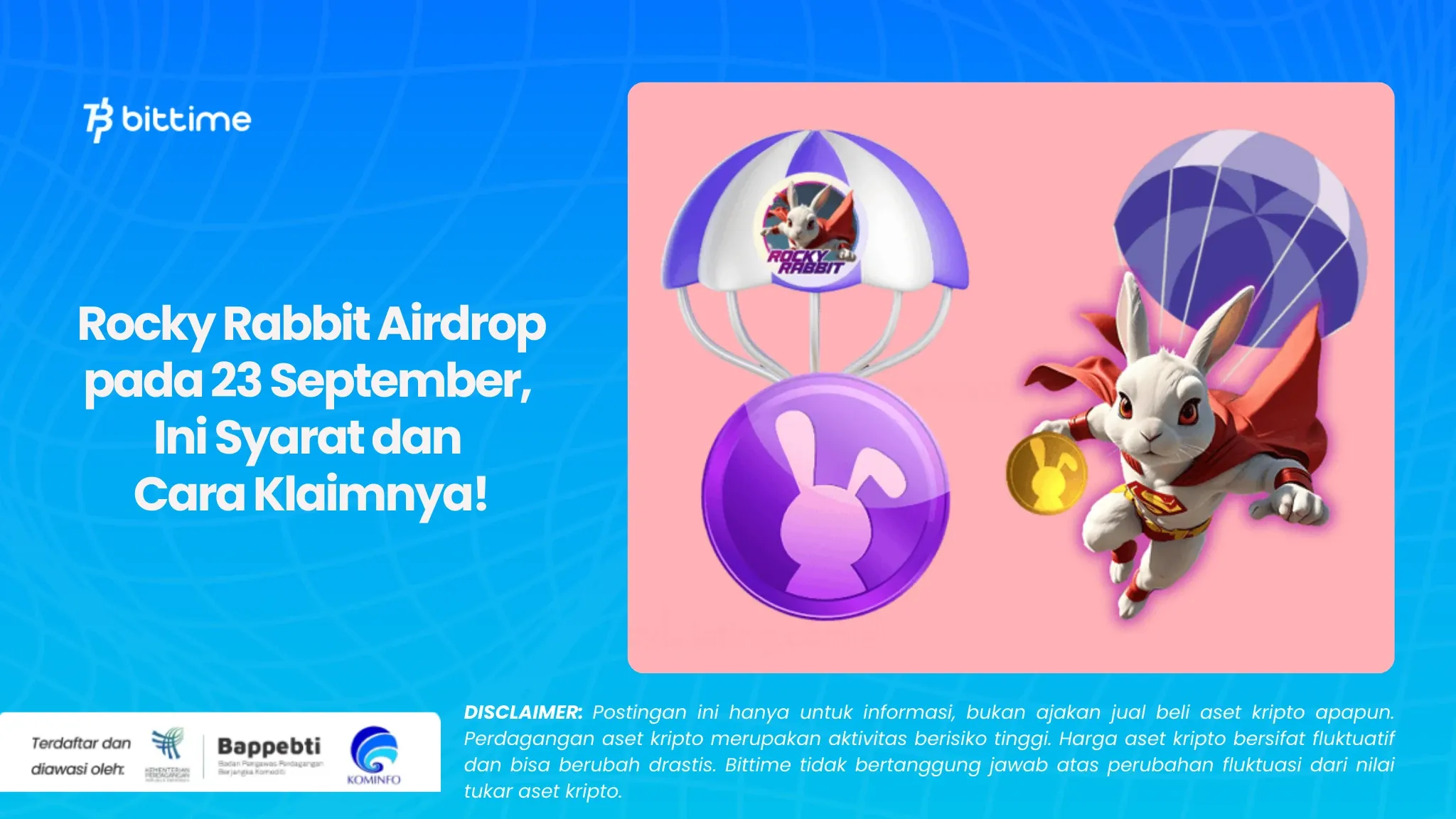 Rocky Rabbit Airdrop pada 23 September