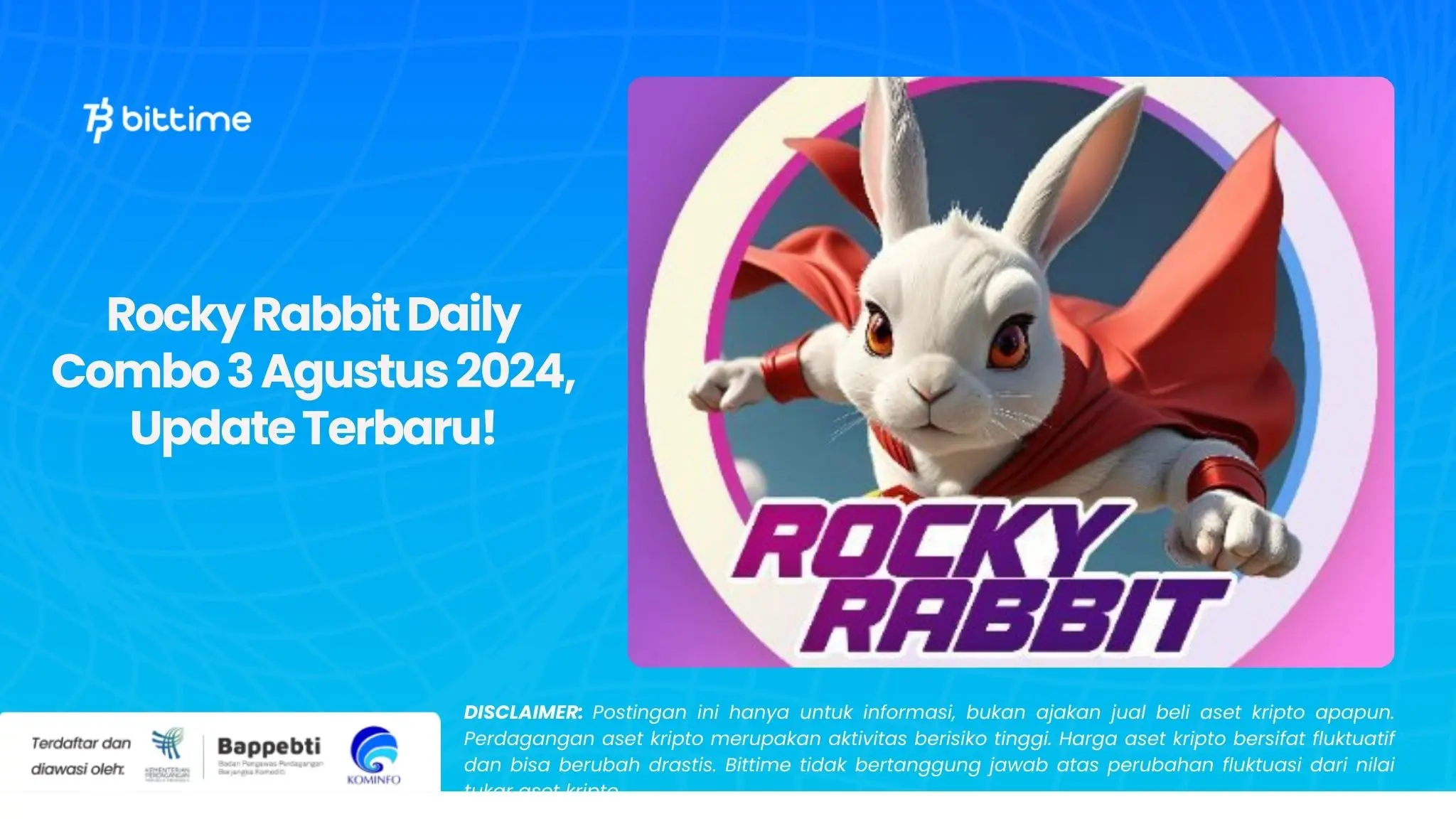 Rocky Rabbit Daily Combo 3 Agustus 2024, Update Terbaru!.webp