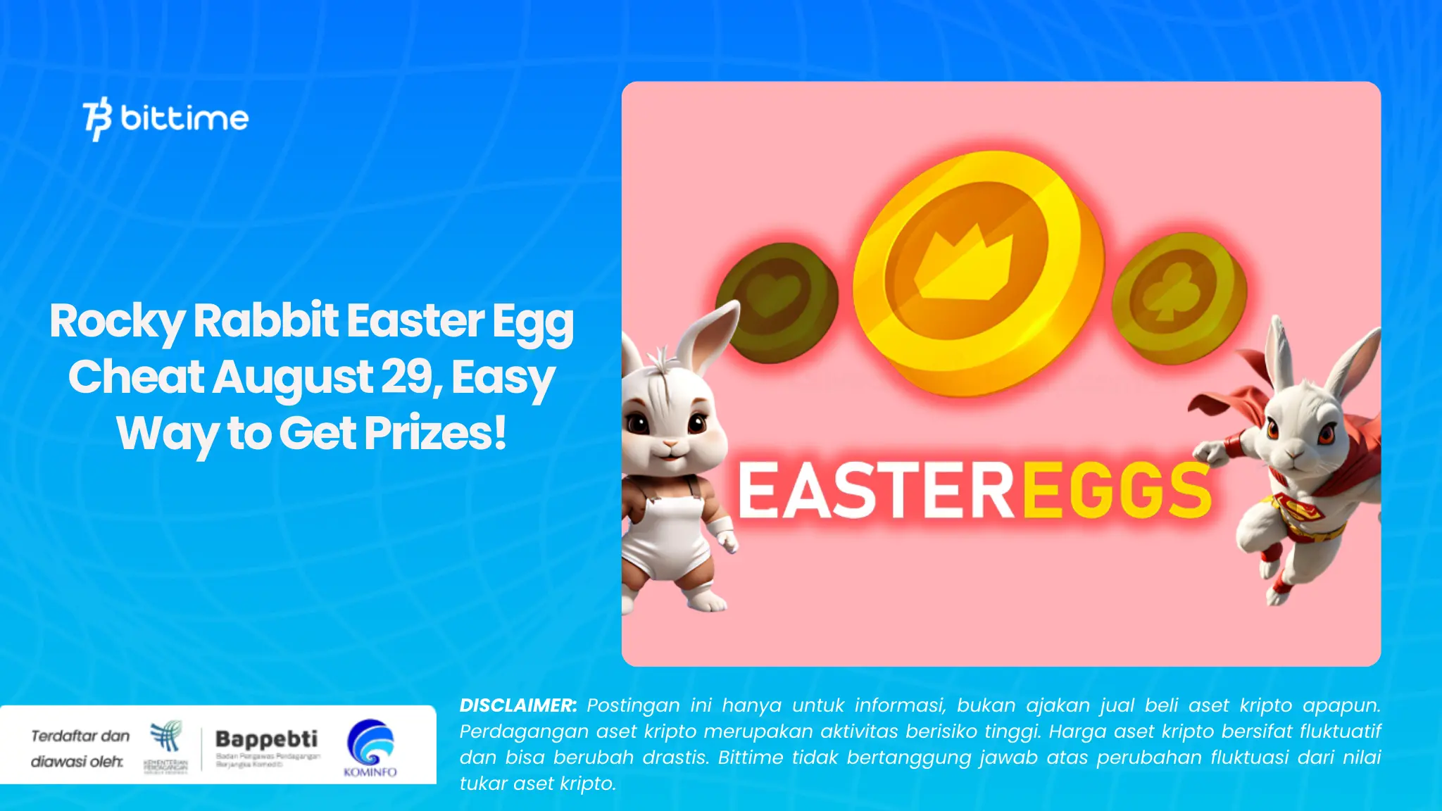 Rocky Rabbit Easter Egg Cheat August 29, Easy Way to Get Prizes!