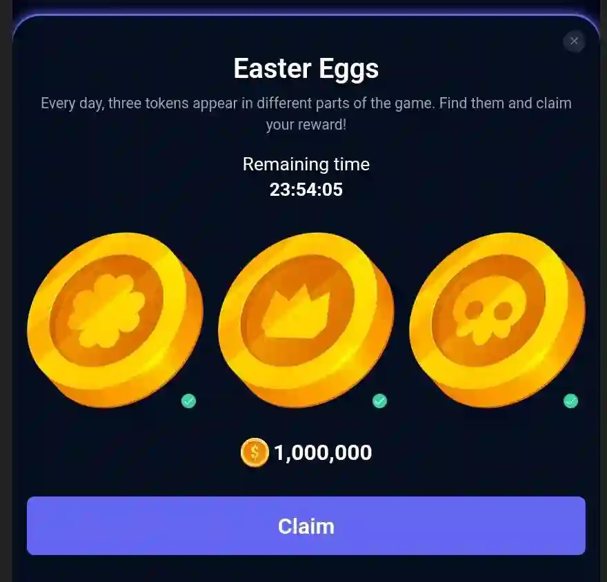 Rocky Rabbit Easter Egg Latest Today 17 September 2024 reward 1 million coin.webp