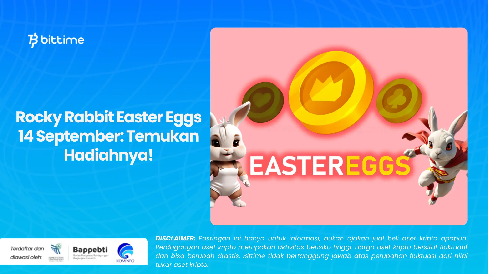 Rocky Rabbit Easter Eggs 14 September: Temukan Hadiahnya!