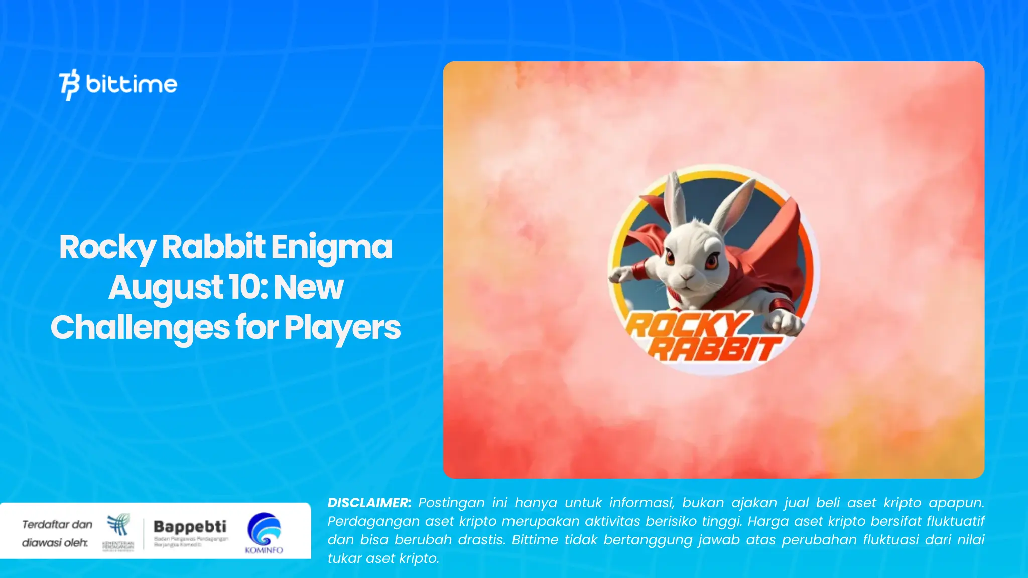 Rocky Rabbit Enigma 10 Agustus Tantangan Baru untuk Para Pemain.webp