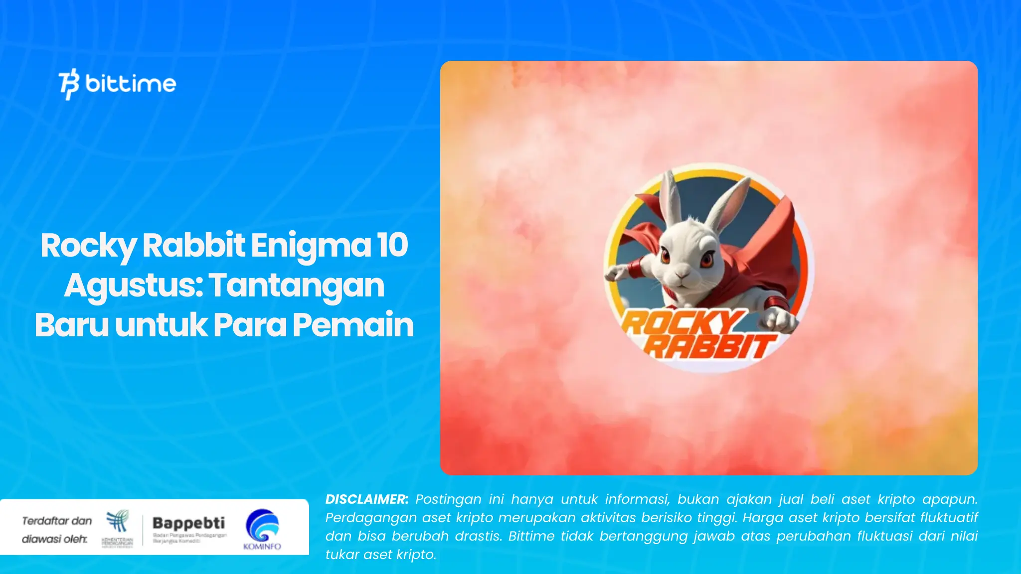 Rocky Rabbit Enigma 10 Agustus Tantangan Baru untuk Para Pemain.webp