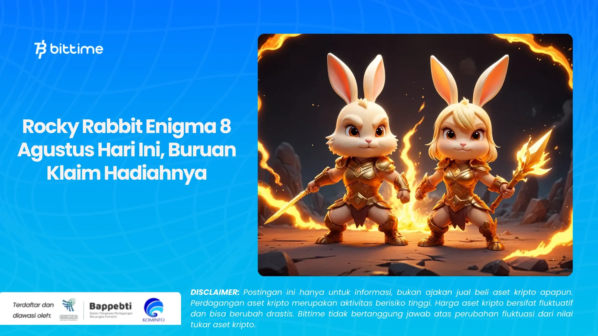 Rocky Rabbit Enigma 8 Agustus Hari Ini