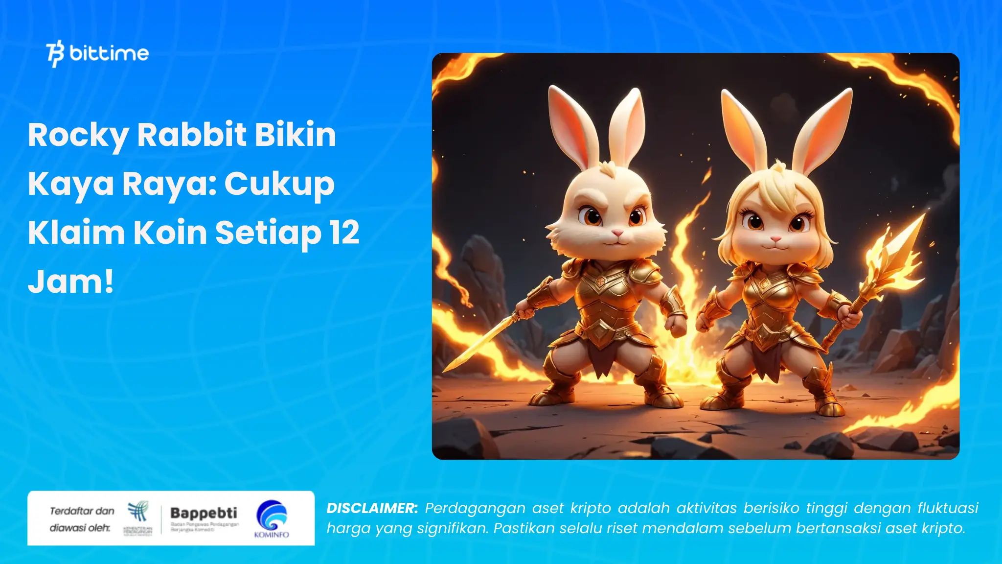 Rocky Rabbit Klaim Koin Setiap 12 Jam - Bittime