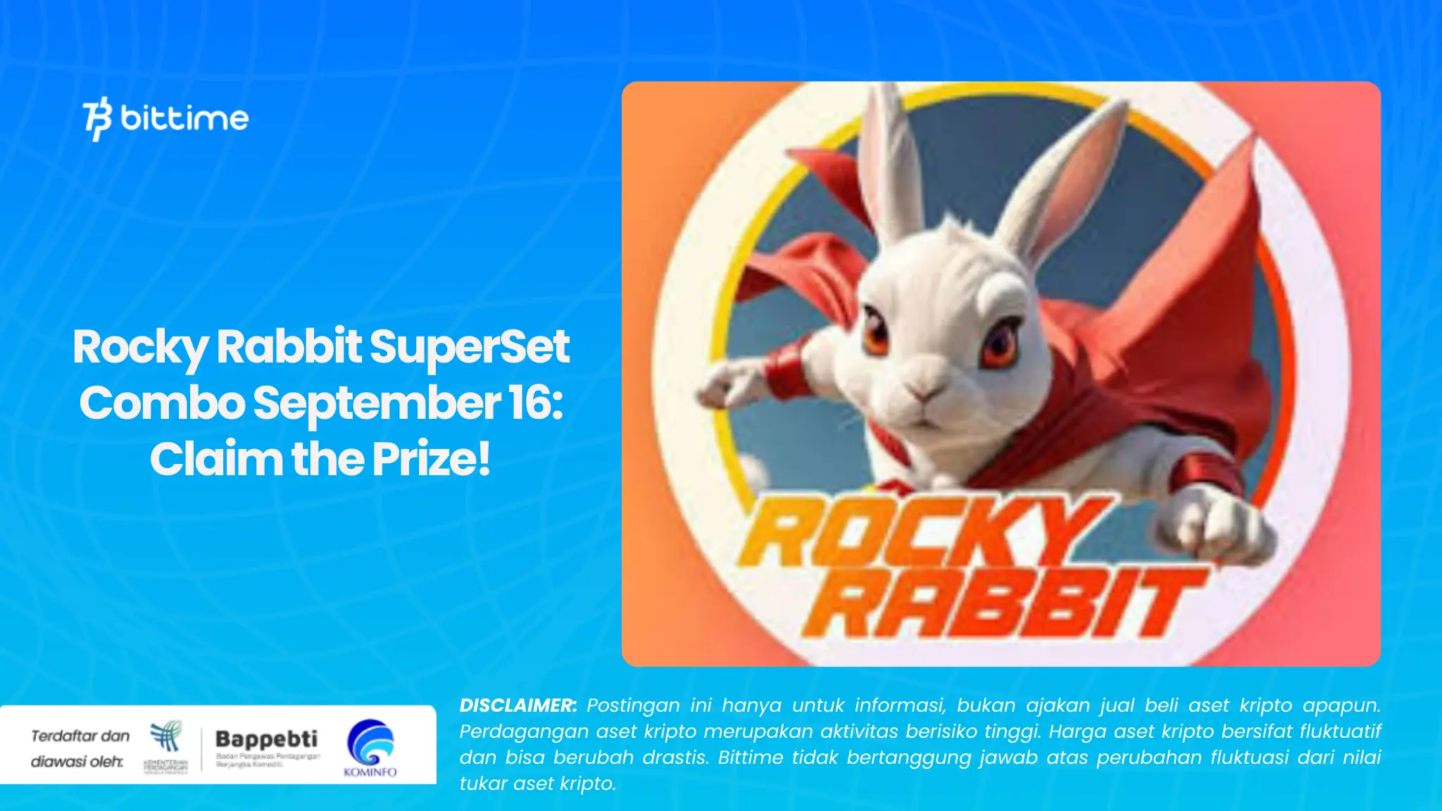 Rocky Rabbit SuperSet Combo September 16: Claim the Prize!