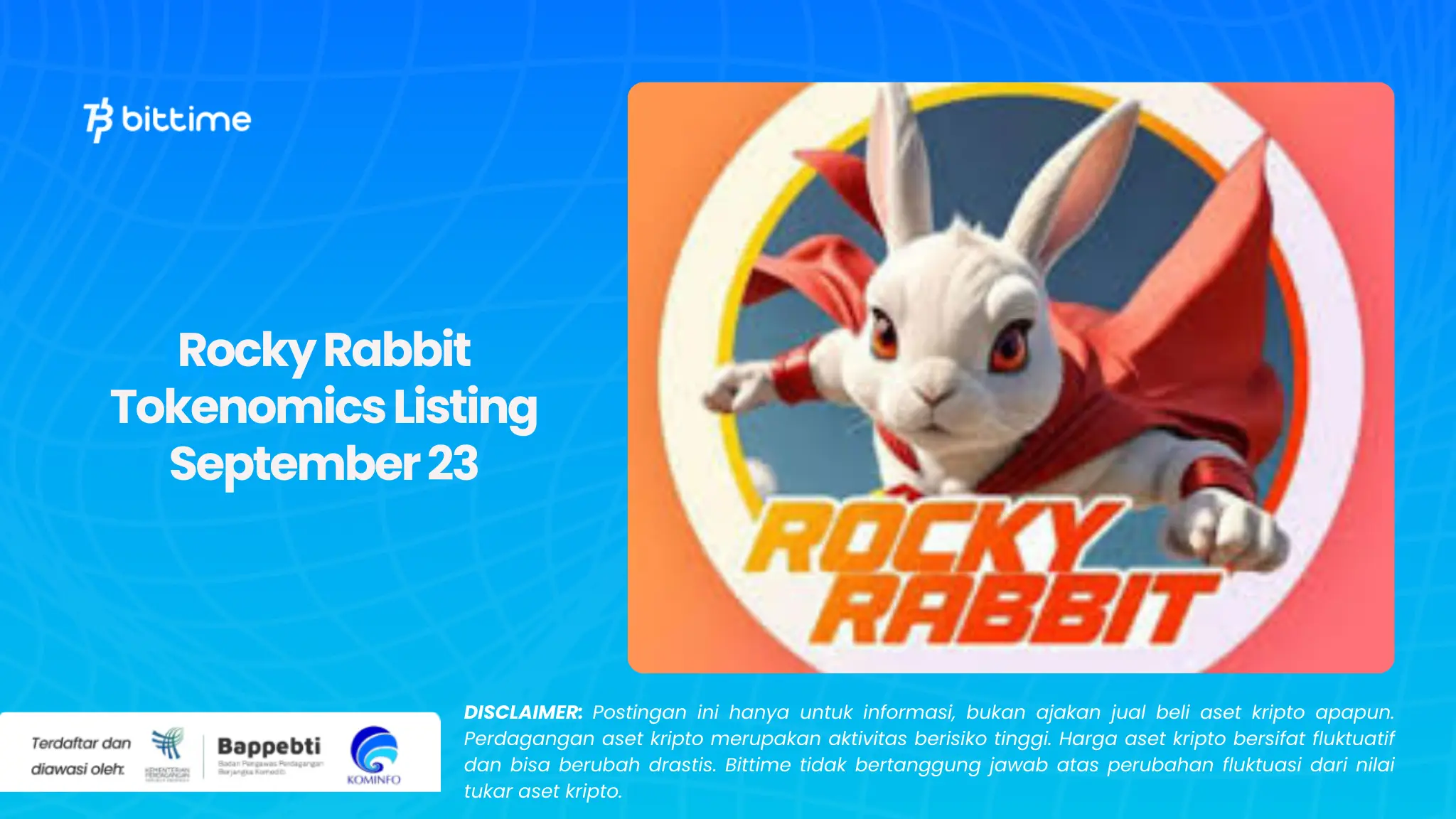 Rocky Rabbit Tokenomics Listing September 23