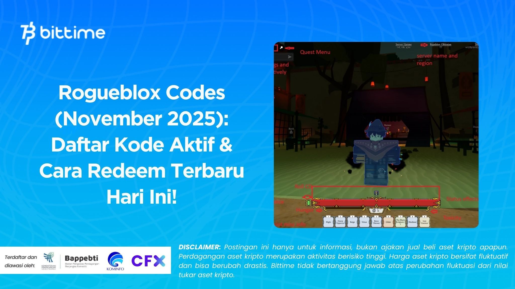 Rogueblox Codes (November 2025) Daftar Kode Aktif & Cara Redeem Terbaru Hari Ini