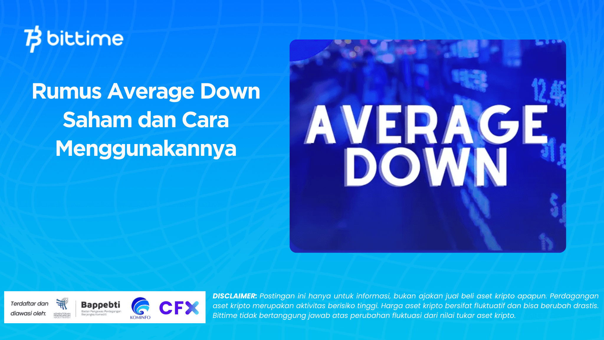 Rumus Average Down Saham dan Cara Menggunakannya