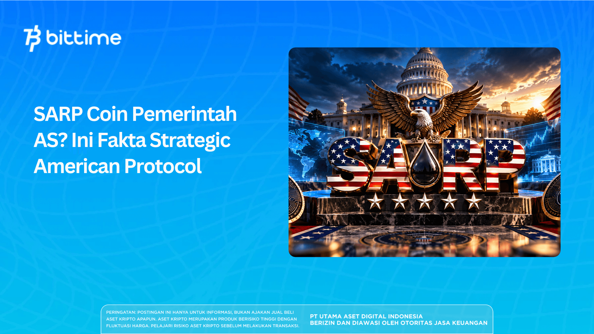 SARP Coin Pemerintah AS? Ini Fakta Strategic American Protocol