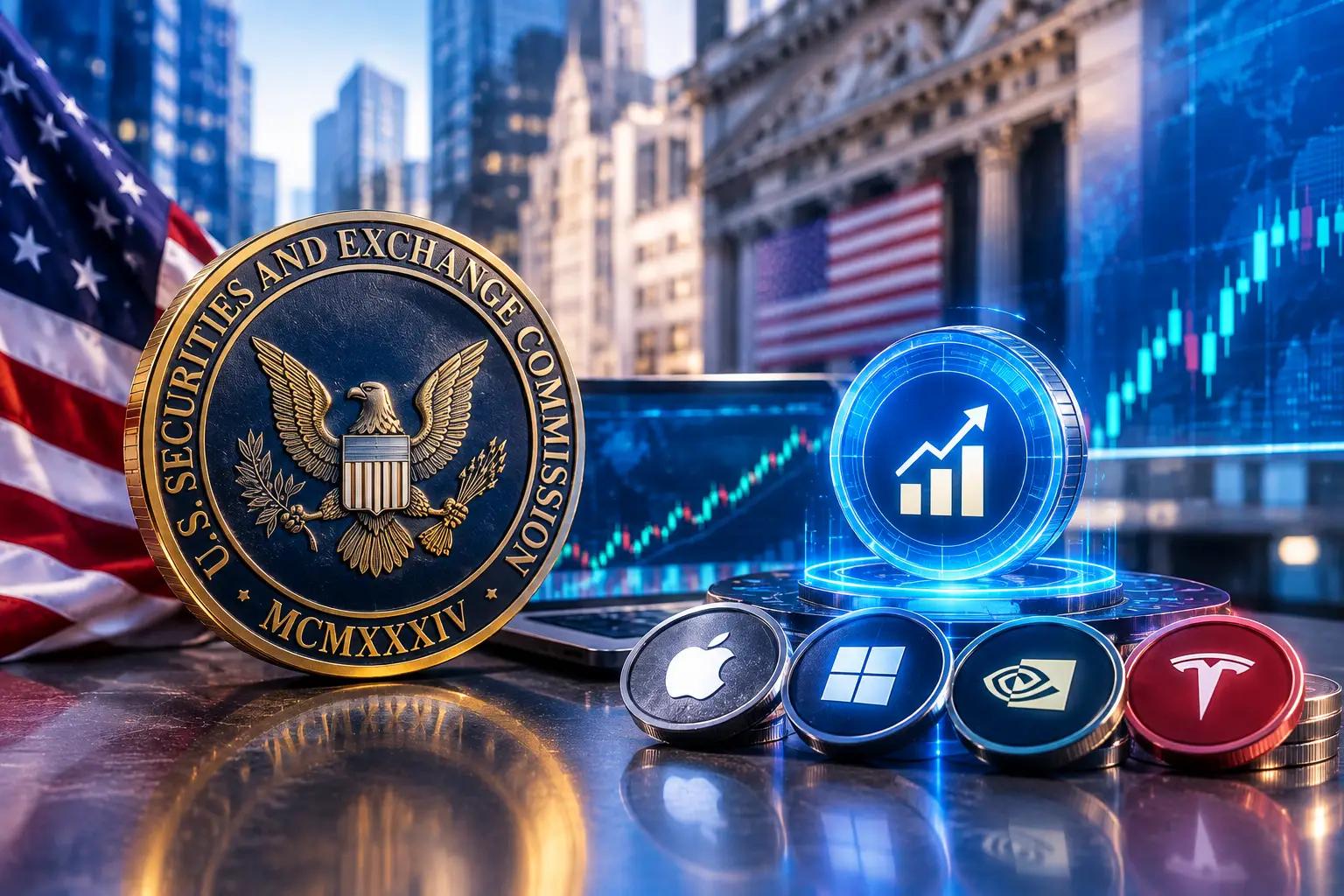 SEC Buka Jalan bagi Tokenisasi Saham AS, Bittime Cermati Perkembangan Pasar