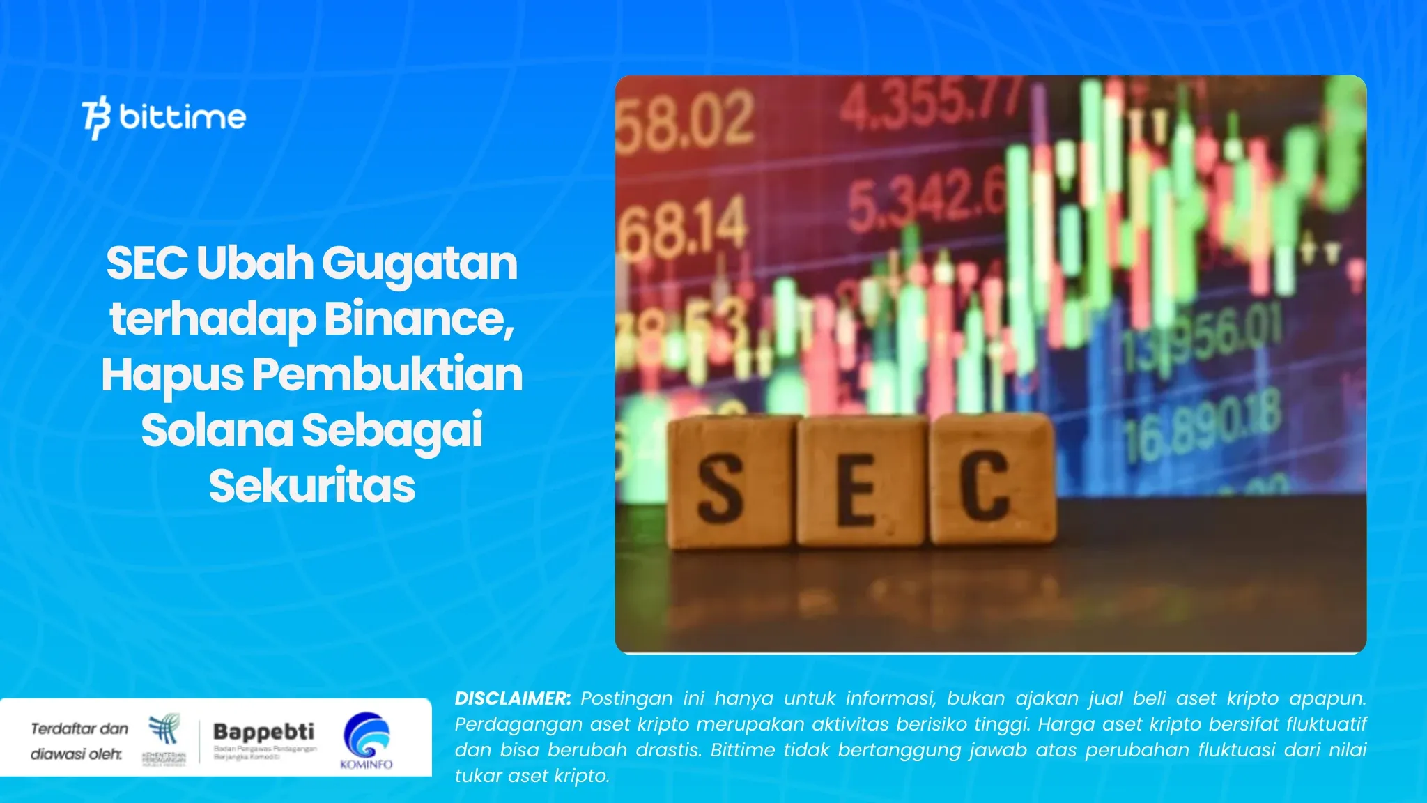 SEC Ubah Gugatan terhadap Binance