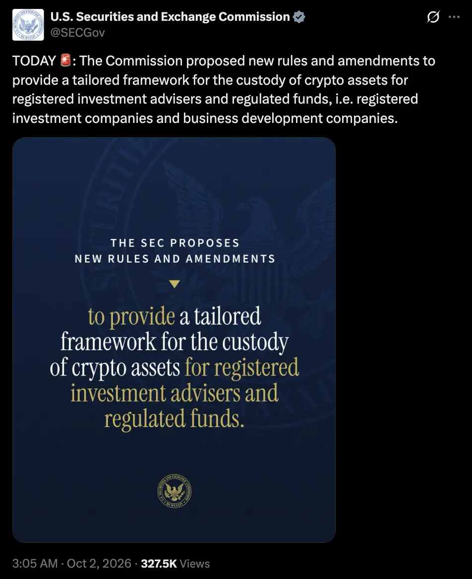 SEC Usulkan Aturan Baru Custody Crypto, Ini Poin Utamanya - x.webp