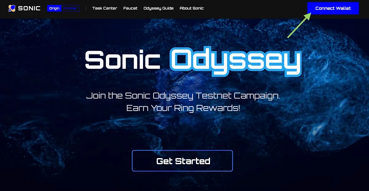 SONIC SVM Pengertian dan Cara Berpartisipasi di Odyssey Testnet - connect wallet.webp