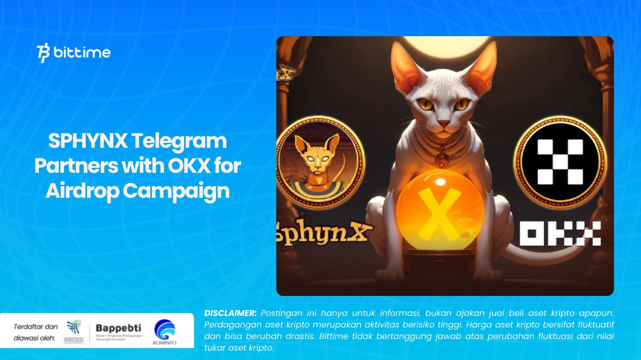 SPHYNX Telegram Bermitra dengan OKX untuk Kampanye Airdrop