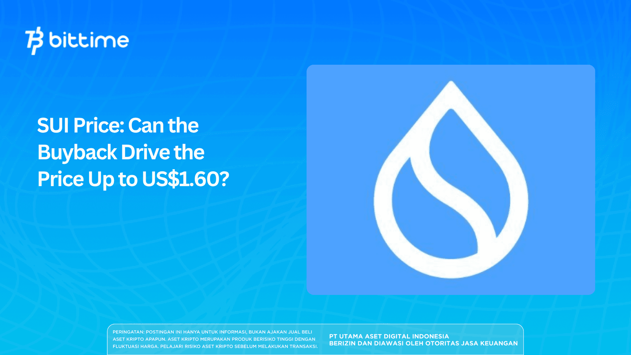 SUI Price: Can the Buyback Drive a Rise to US$1.60?