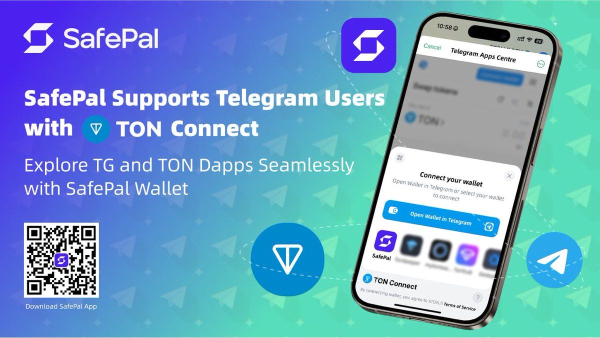 Safepal Dukung Pengguna Telegram dengan TON Connect