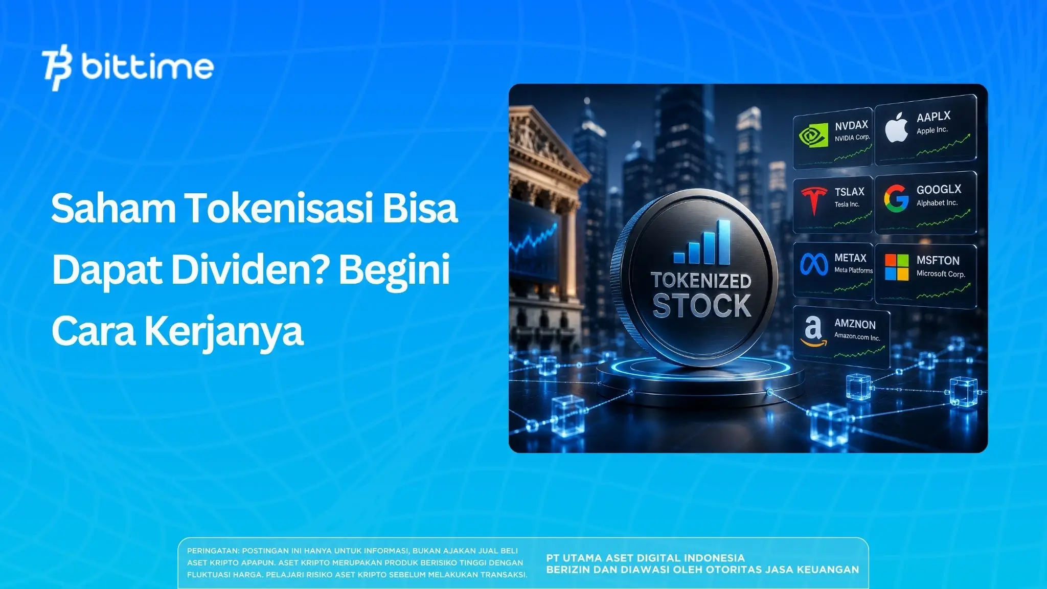 Saham Tokenisasi Bisa Dapat Dividen? Begini Cara Kerjanya