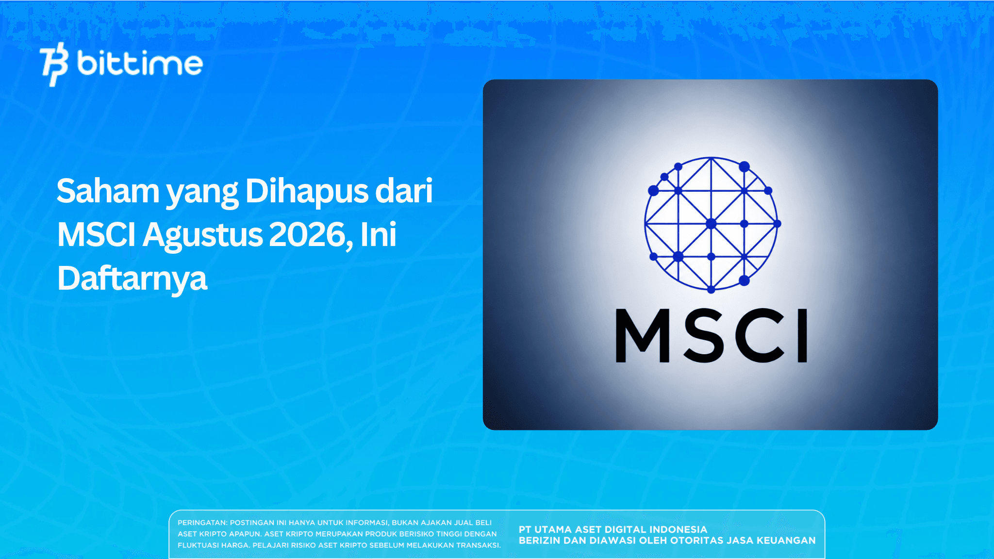Here's the List of Stocks Delisted from MSCI in August 2026