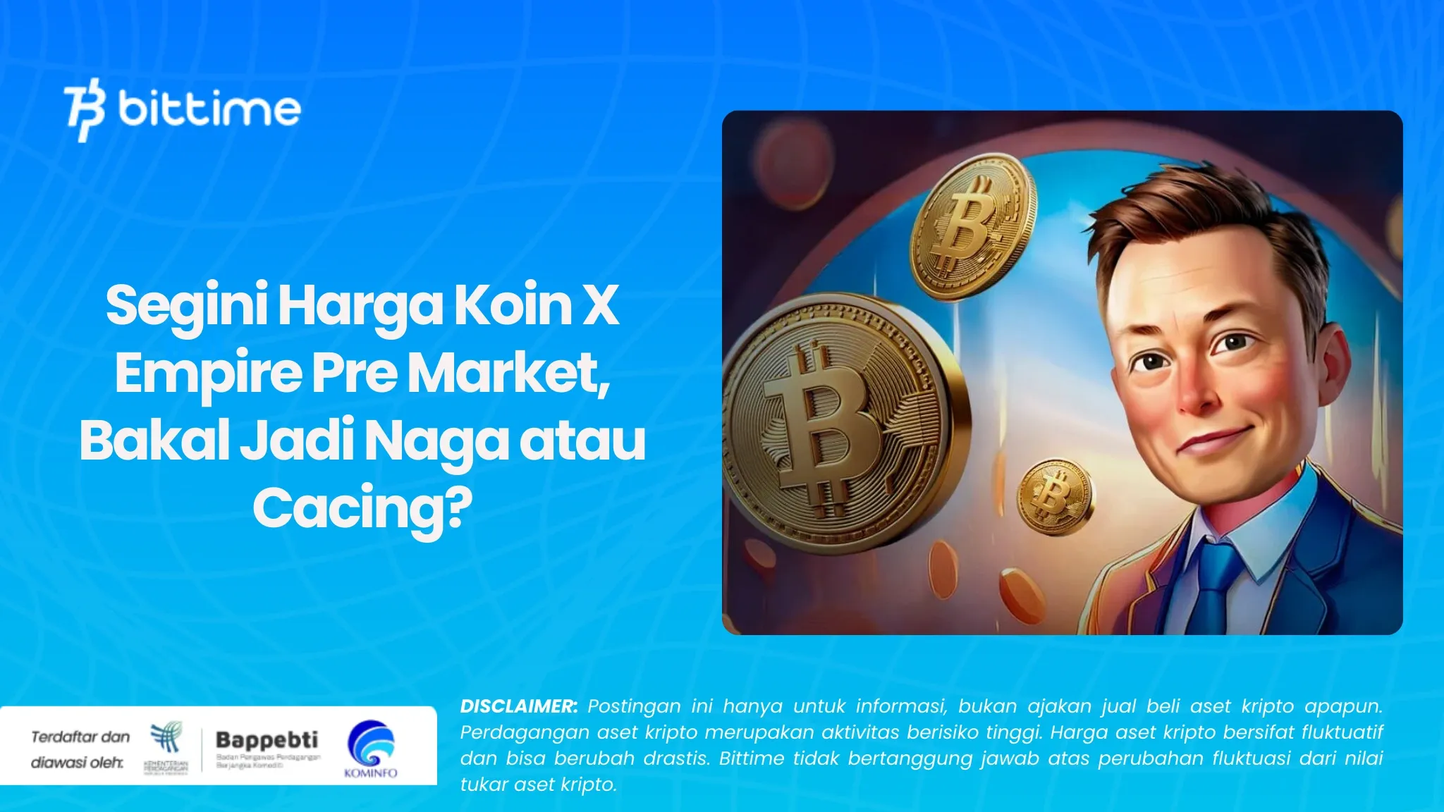 Segini Harga Koin X Empire Pre Market, Bakal Jadi Naga atau Cacing